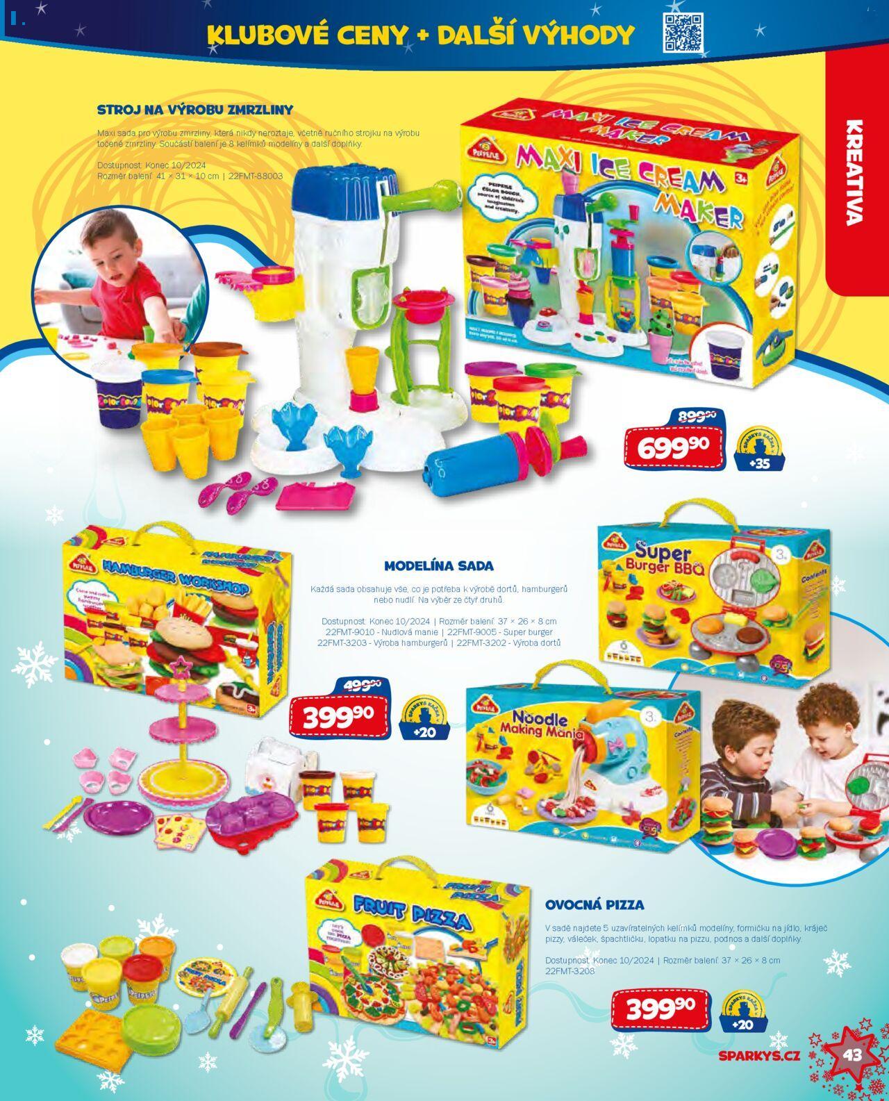 sparkys - Sparkys katalog Vánoce 2024 01.10.2024 - 30.11.2024 - page: 43 sparkys - Sparkys katalog Vánoce 2024 01.10.2024 - 30.11.2024 - page: 43