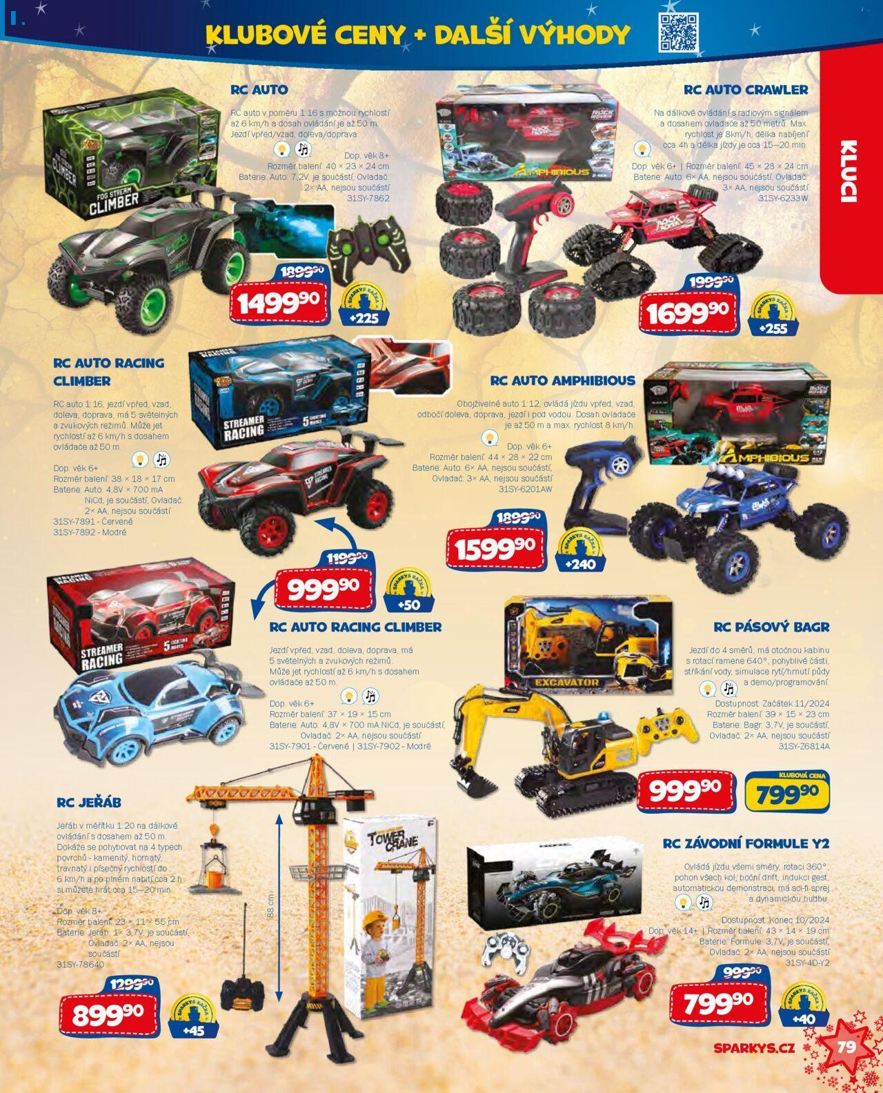 sparkys - Sparkys katalog Vánoce 2024 01.10.2024 - 30.11.2024 - page: 79 sparkys - Sparkys katalog Vánoce 2024 01.10.2024 - 30.11.2024 - page: 79