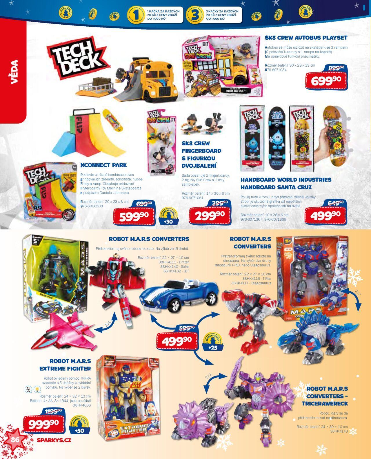 sparkys - Sparkys katalog Vánoce 2024 01.10.2024 - 30.11.2024 - page: 86 sparkys - Sparkys katalog Vánoce 2024 01.10.2024 - 30.11.2024 - page: 86