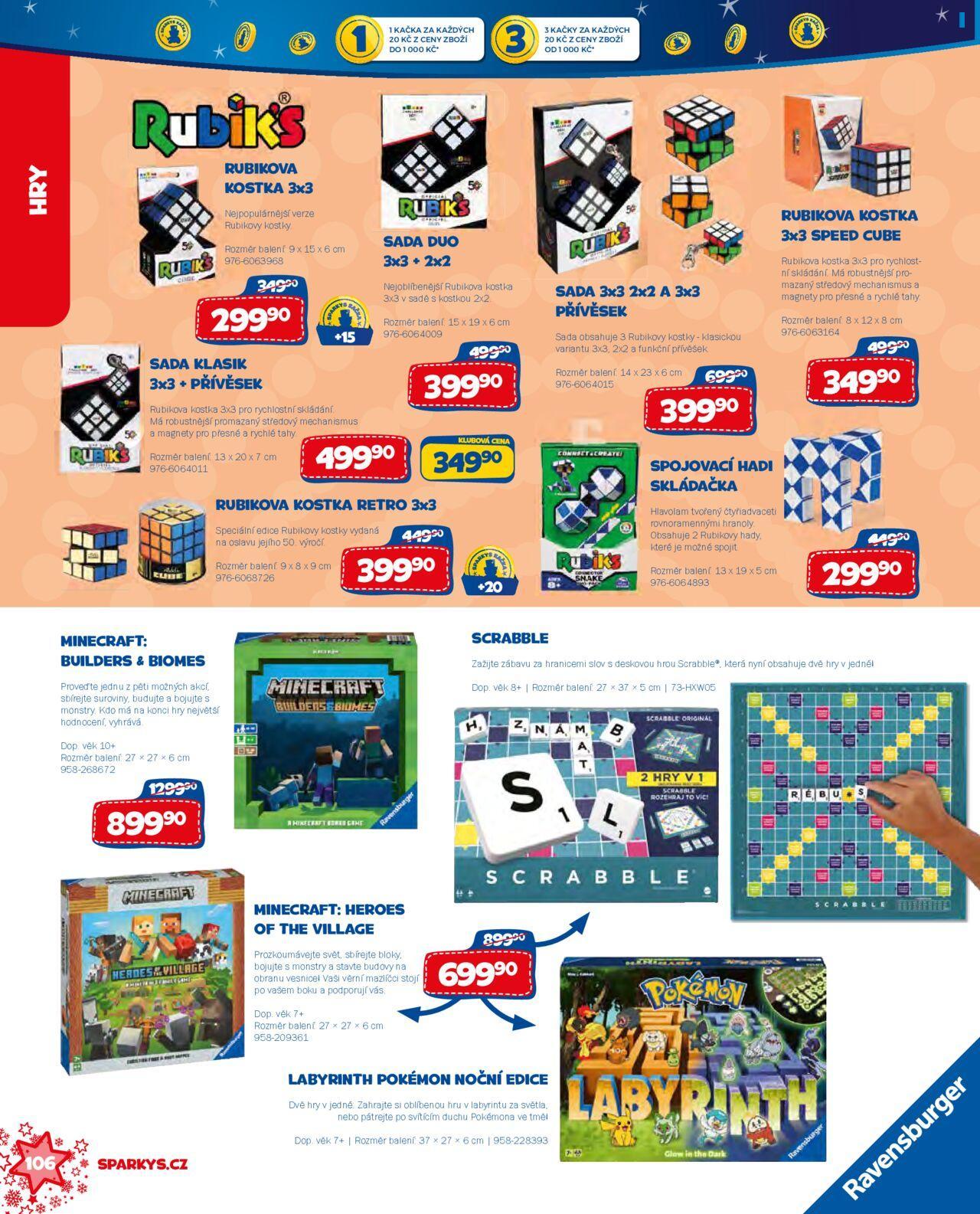 sparkys - Sparkys katalog Vánoce 2024 01.10.2024 - 30.11.2024 - page: 106 sparkys - Sparkys katalog Vánoce 2024 01.10.2024 - 30.11.2024 - page: 106