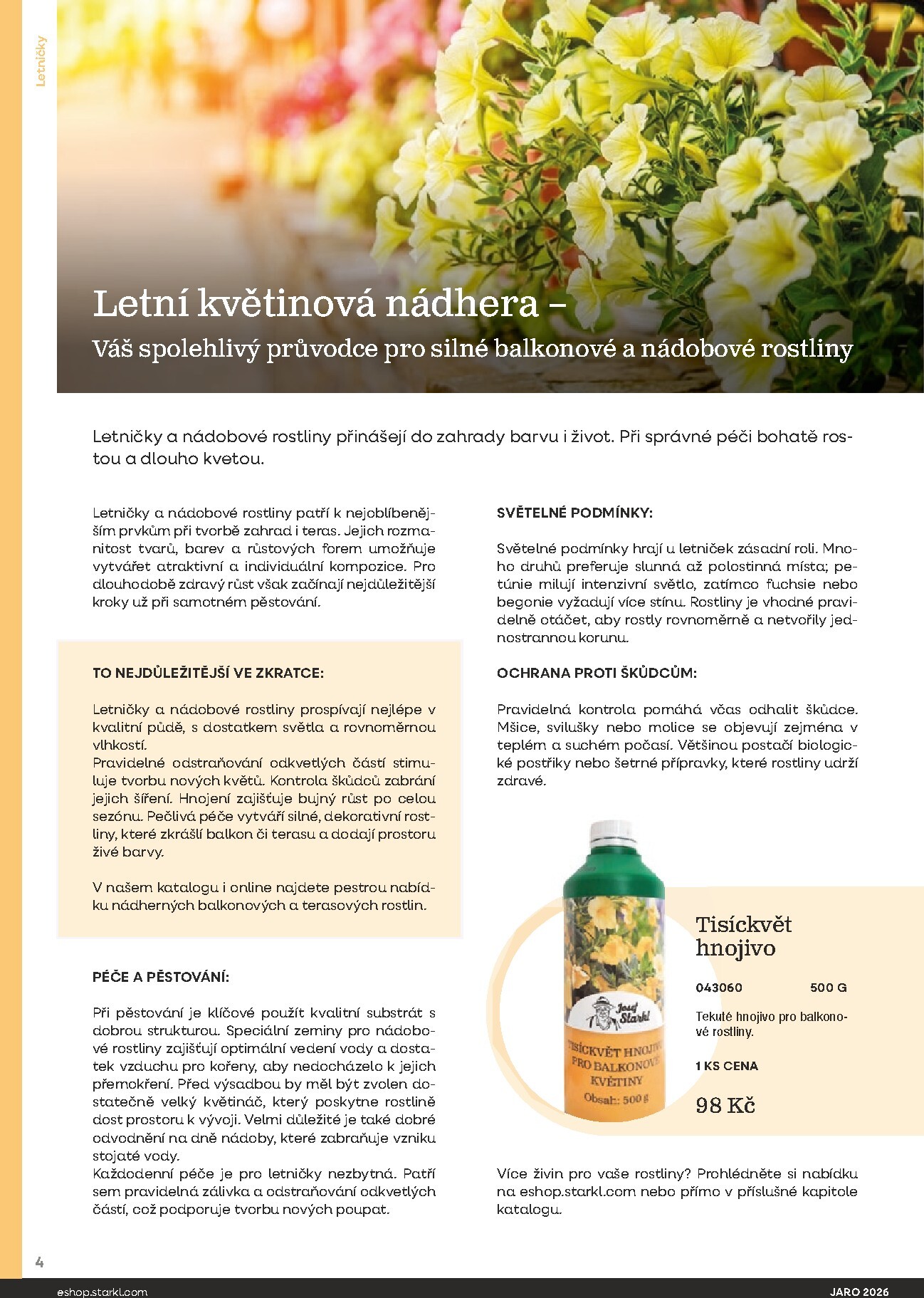 starkl - Starkl - Jaro leták platný od neděle 01.03.2026 do úterý 30.06.2026 - page: 4