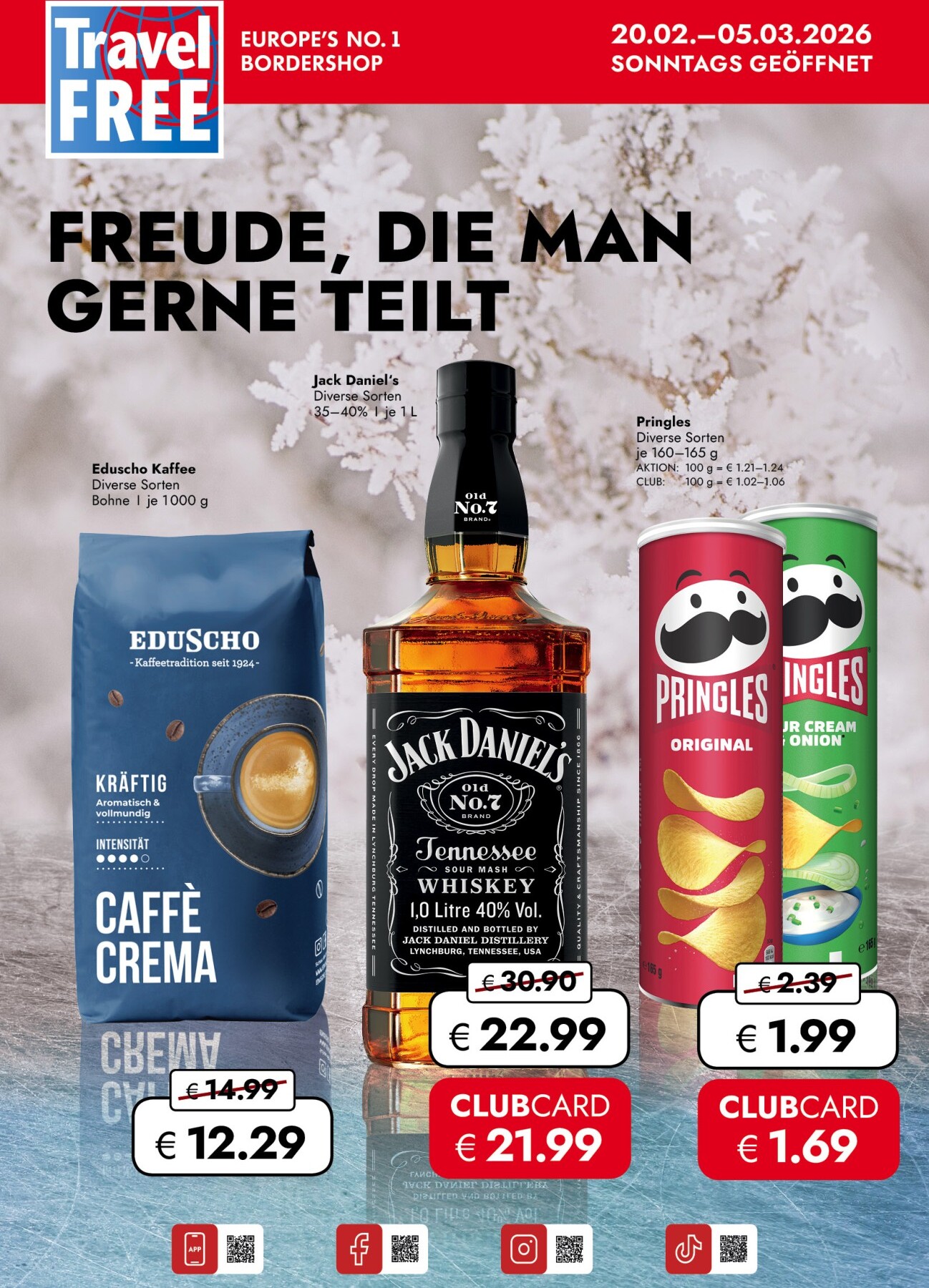 travel-free - Travel FREE leták platný od pátku 20.02.2026 do čtvrtka 05.03.2026