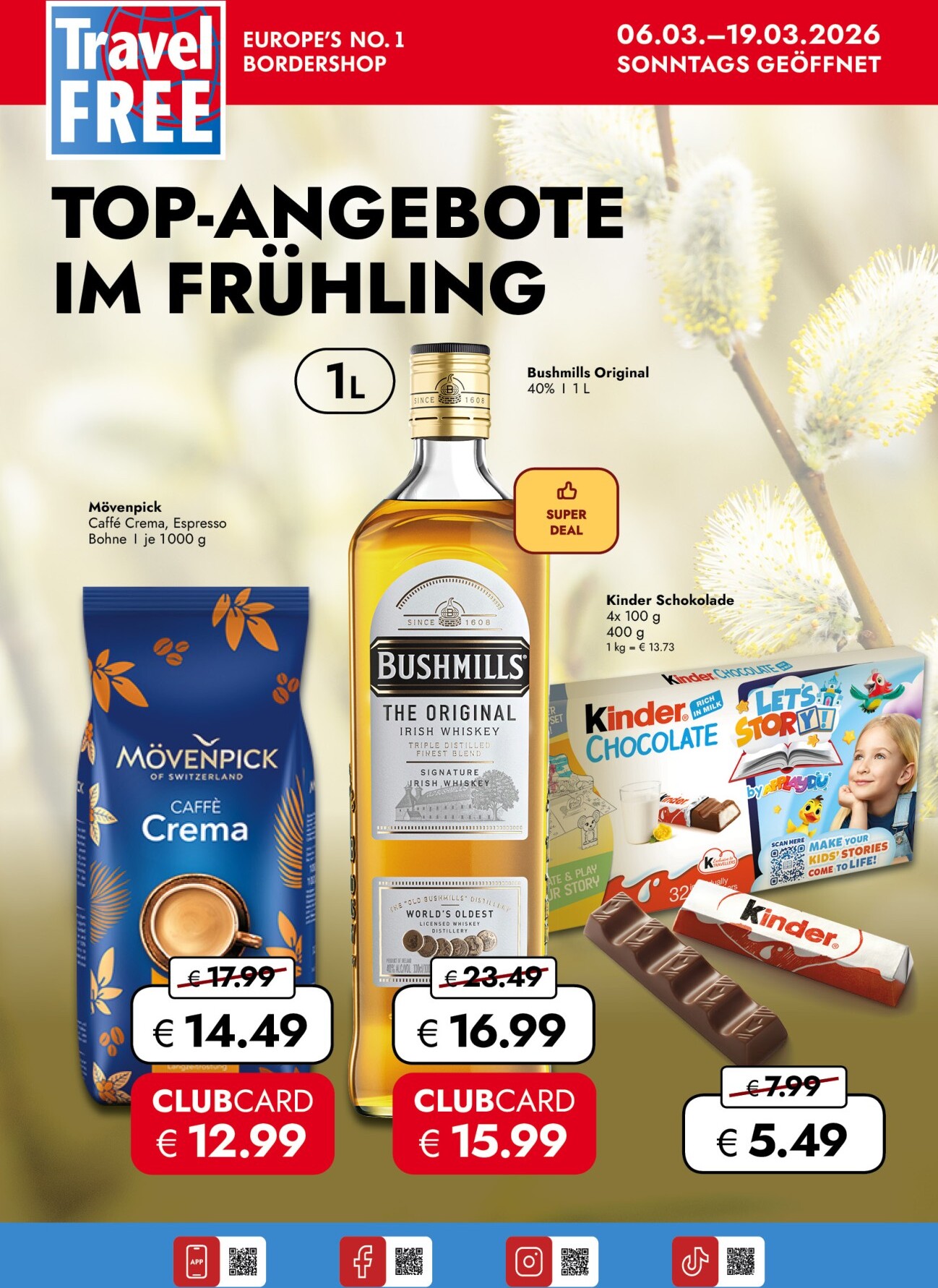 travel-free - Travel FREE leták platný od pátku 06.03.2026 do čtvrtka 19.03.2026