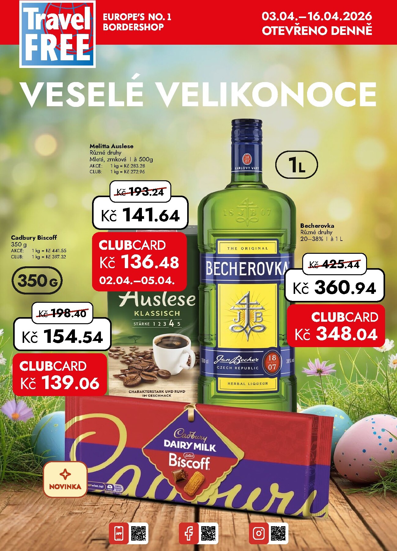 travel-free - Aktuální Travel FREE leták platný od pátku 03.04.2026 do čtvrtka 16.04.2026