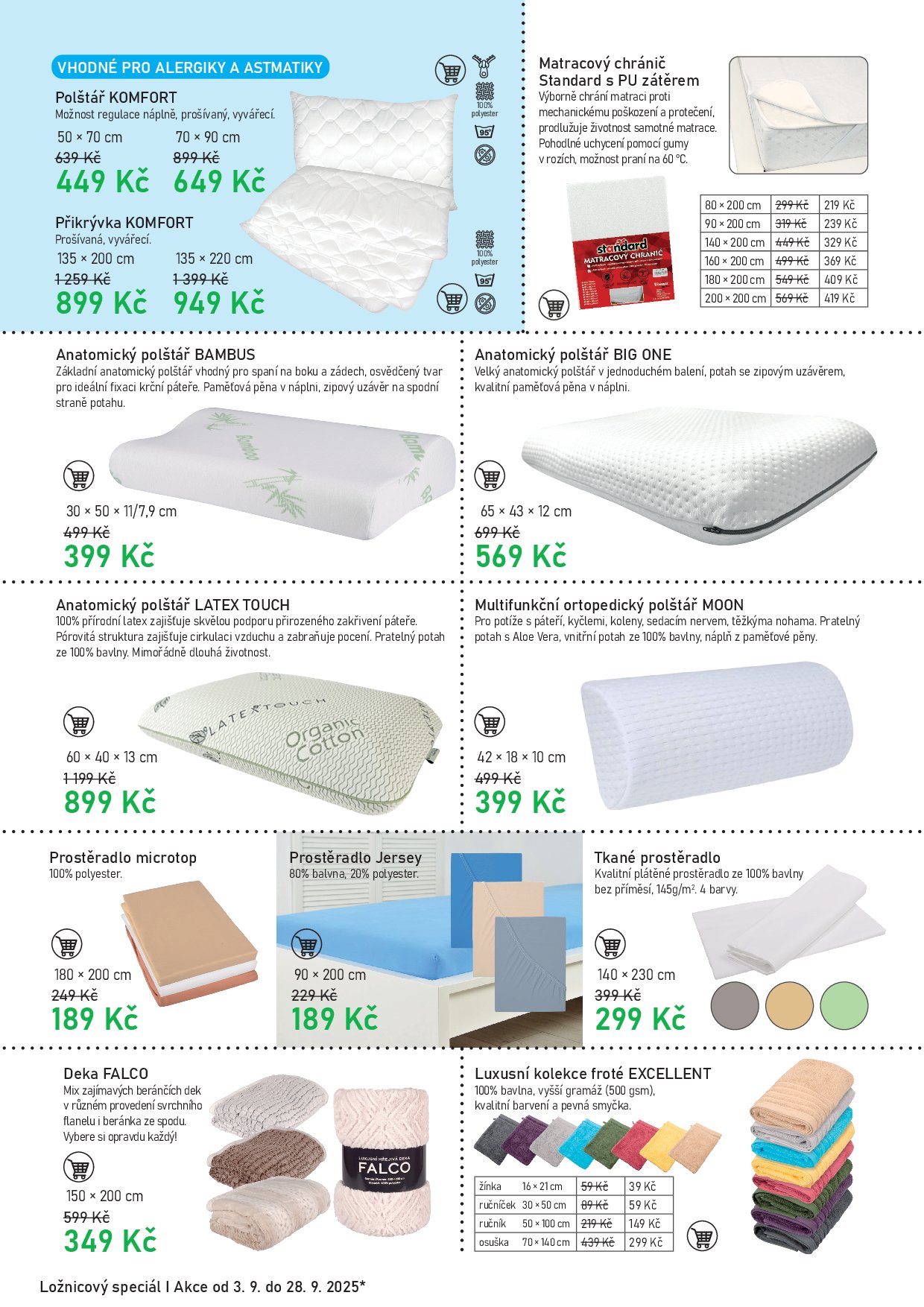 vesna - Leták Vesna - Ložnicový speciál od 03.09. do 28.09. - page: 2