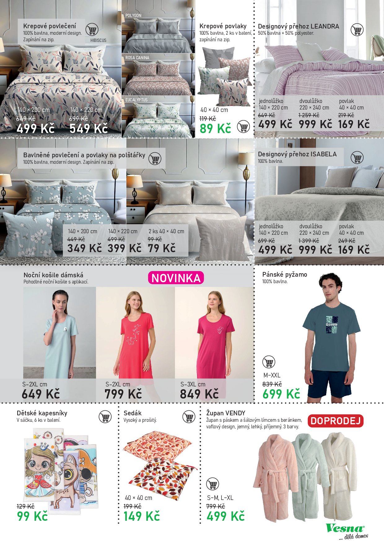 vesna - Leták Vesna - Ložnicový speciál od 03.09. do 28.09. - page: 3
