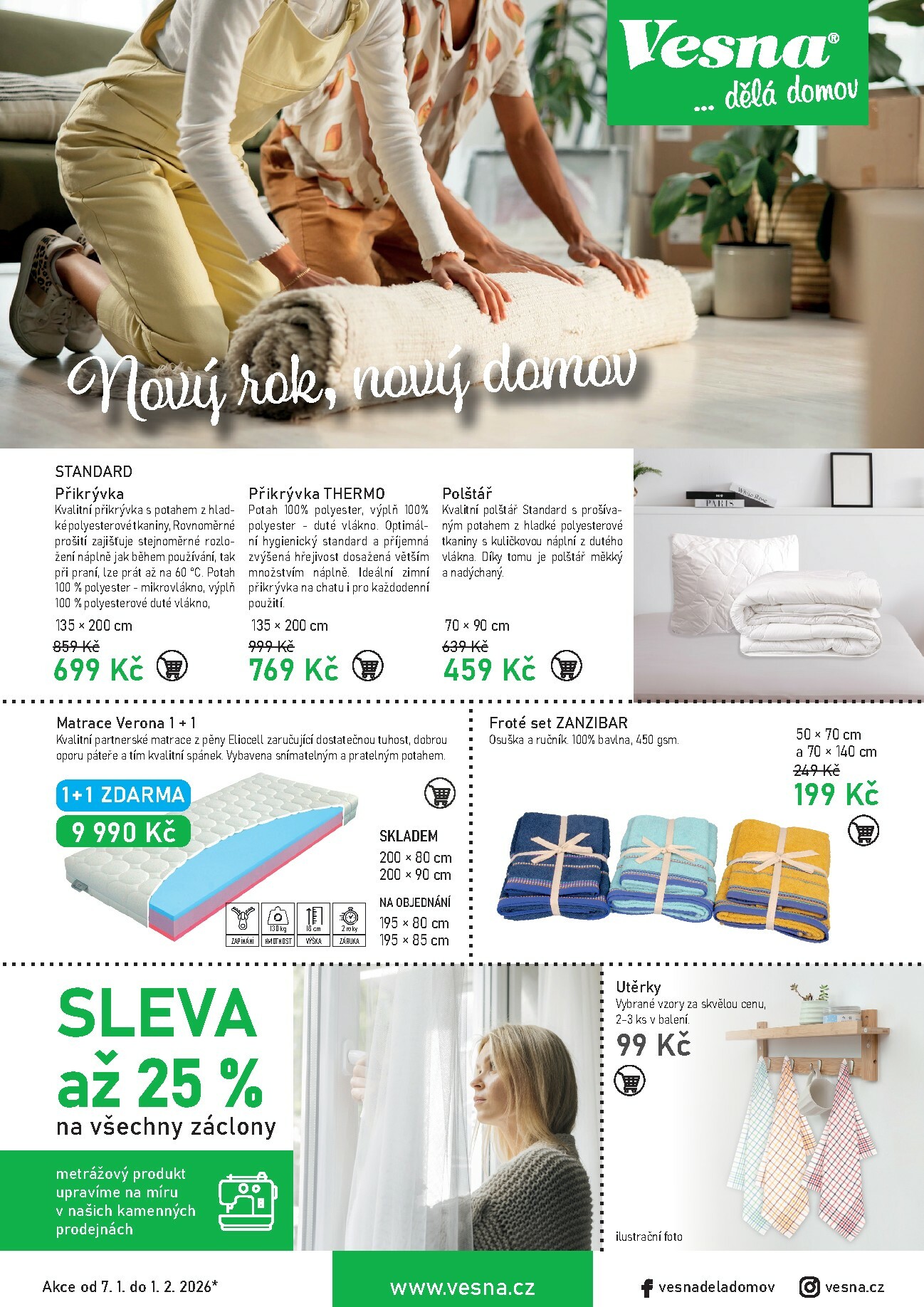 vesna - Aktuální leták Vesna od 07.01. do 01.02.