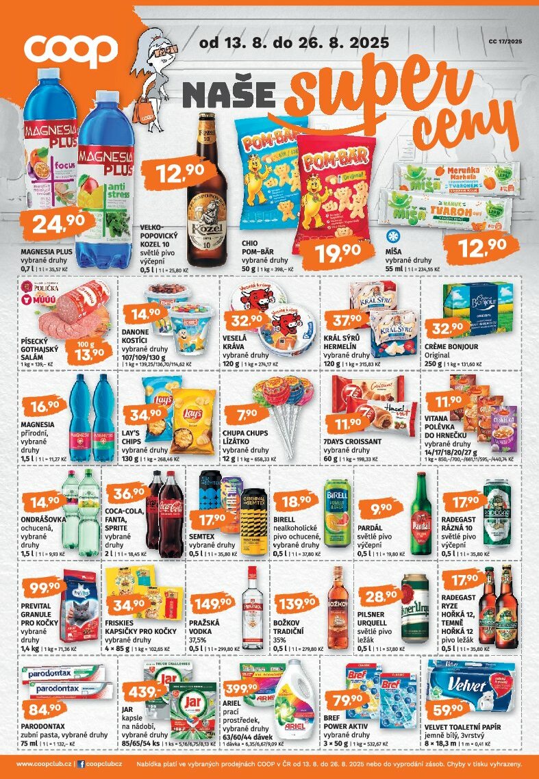 coop-hb - Leták Coop HB od 13.08. do 09.09. - page: 6