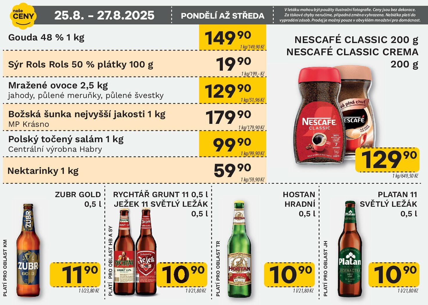 coop-hb - Leták Coop HB - Naše ceny od 21.08. do 27.08. - page: 2