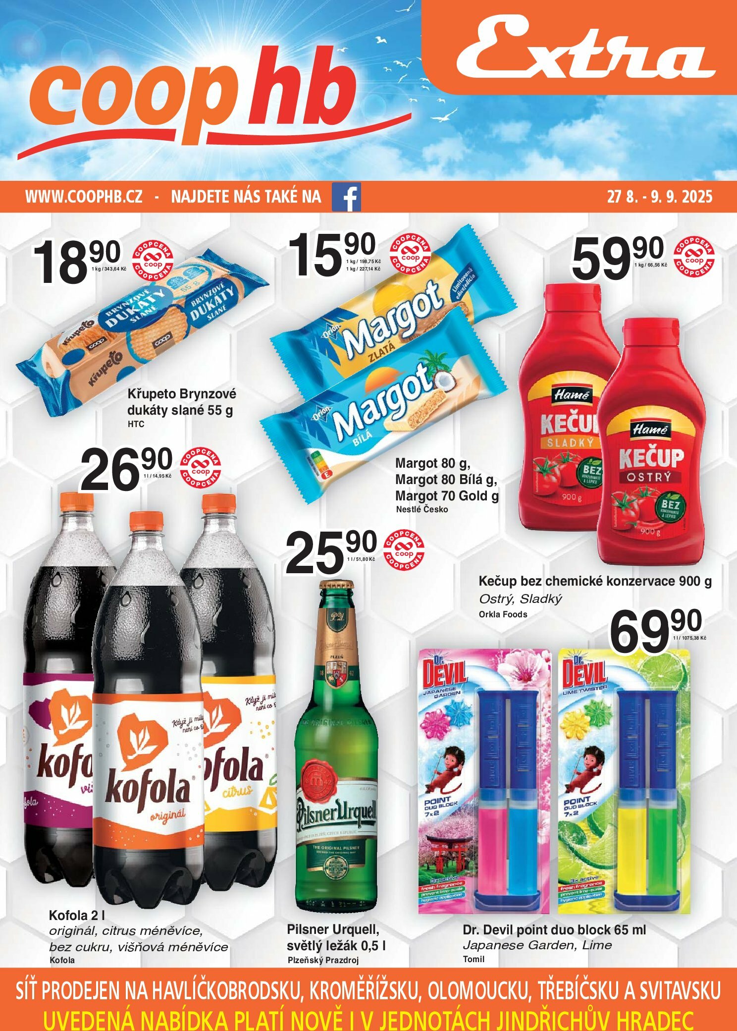 coop-hb - Leták Coop HB - Extra od 27.08. do 09.09.