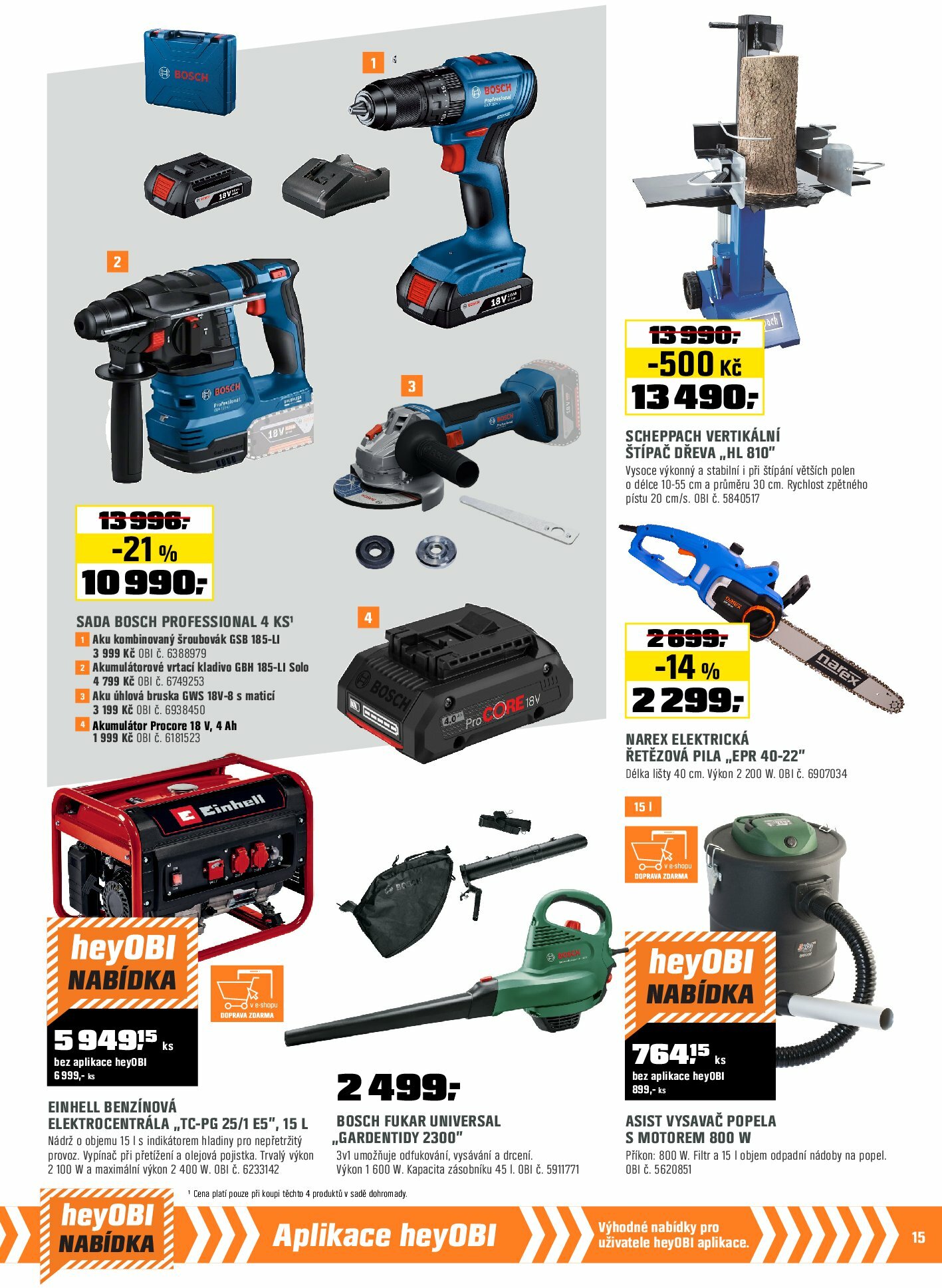 obi - Leták OBI od 01.09. do 30.09. - page: 15