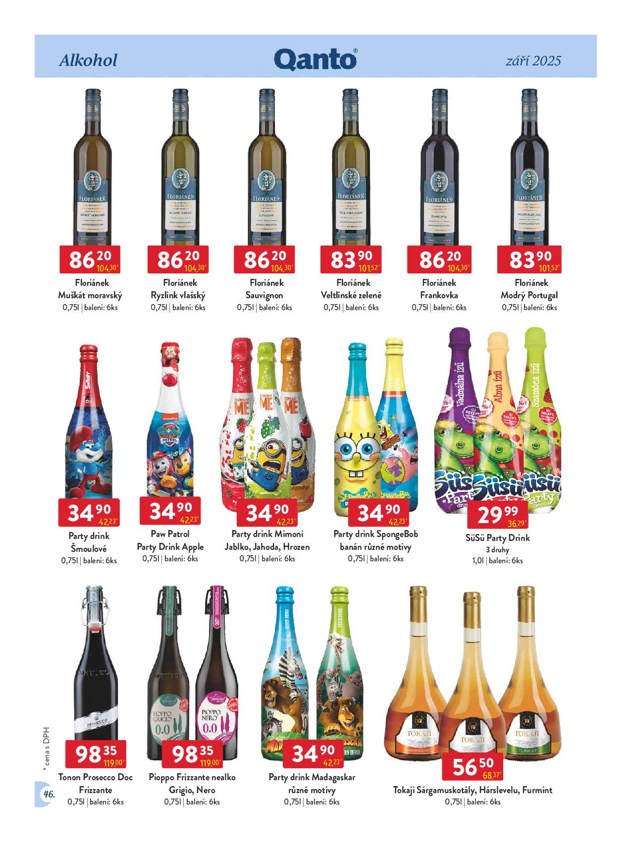 qanto - Leták Qanto - Velkooobchod od 01.09. do 30.09. - page: 46