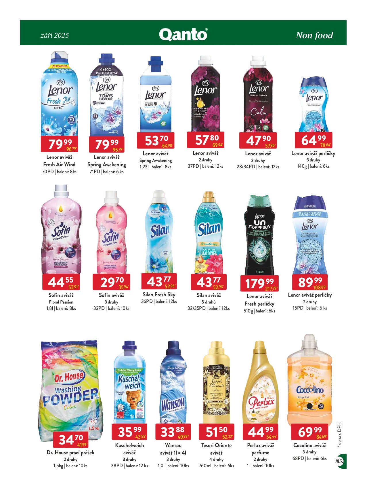 qanto - Leták Qanto - Velkooobchod od 01.09. do 30.09. - page: 185