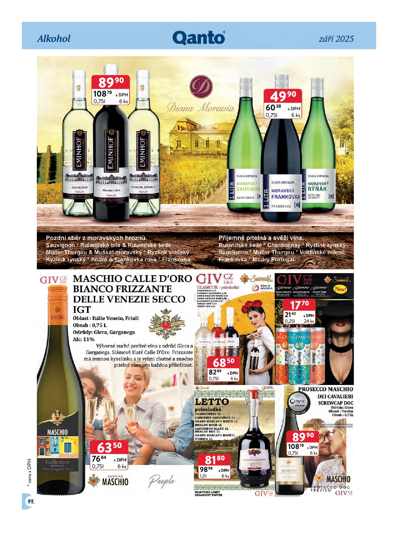 qanto - Leták Qanto - Velkooobchod od 01.09. do 30.09. - page: 44