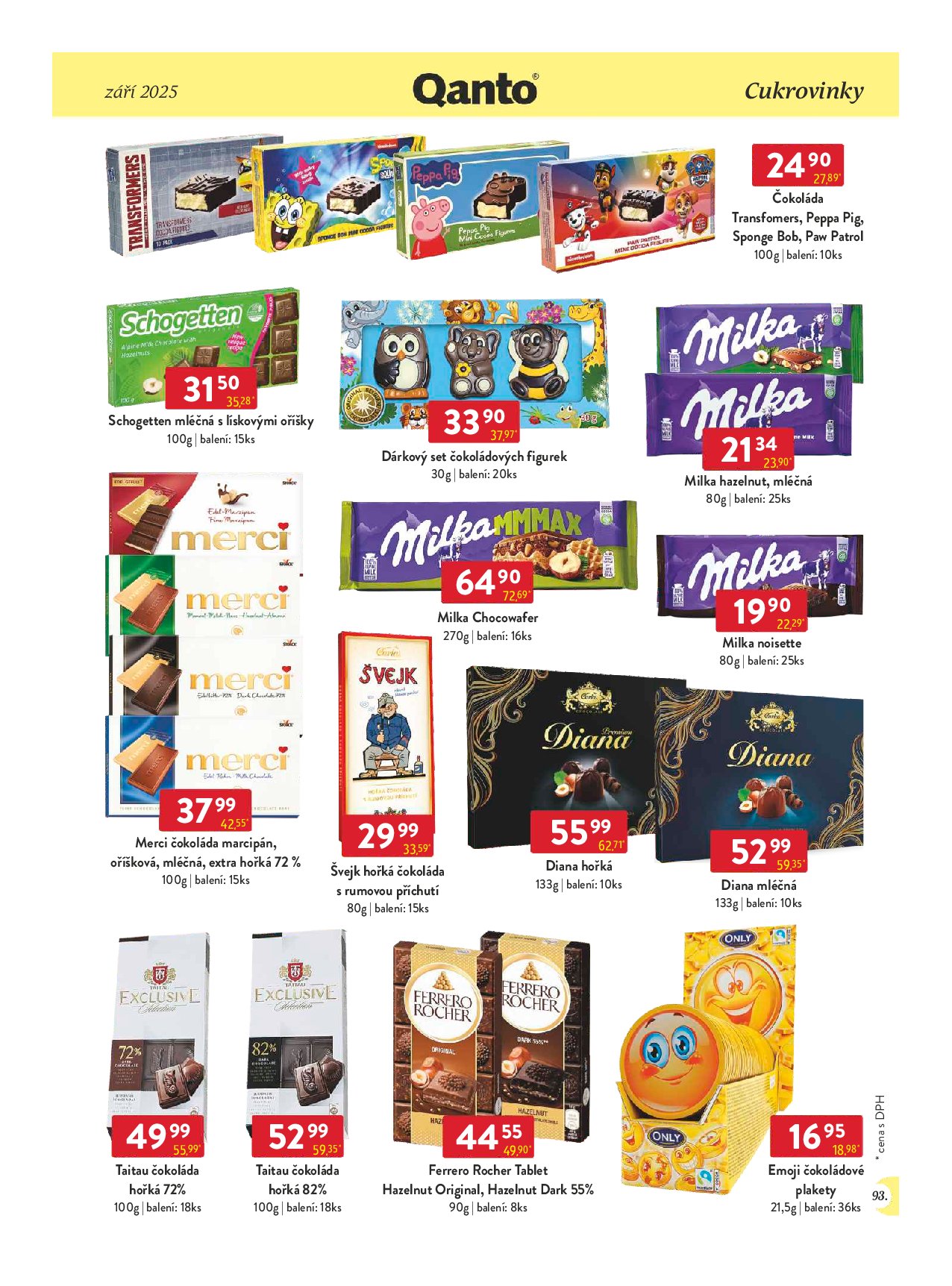 qanto - Leták Qanto - Velkooobchod od 01.09. do 30.09. - page: 93