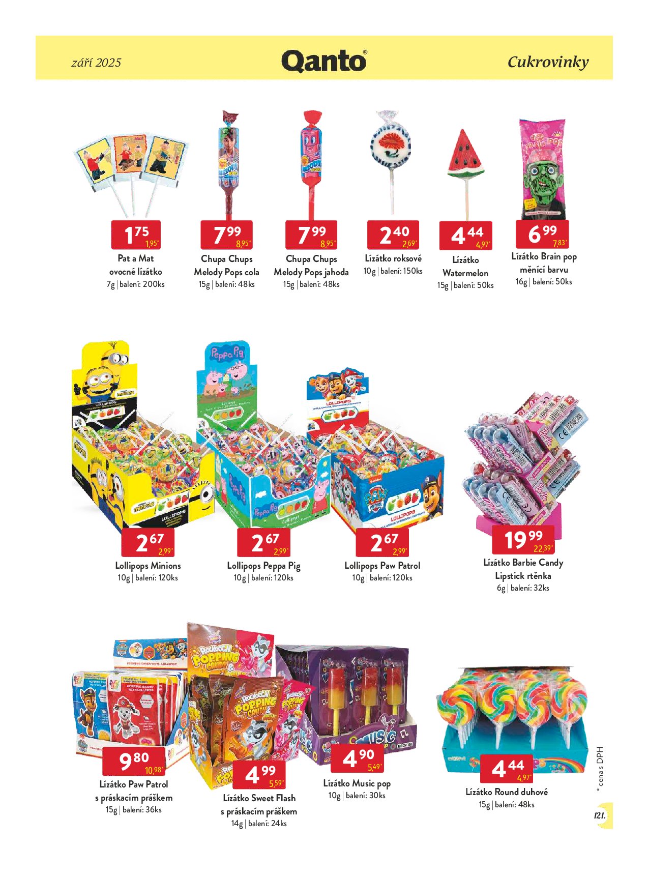 qanto - Leták Qanto - Velkooobchod od 01.09. do 30.09. - page: 121