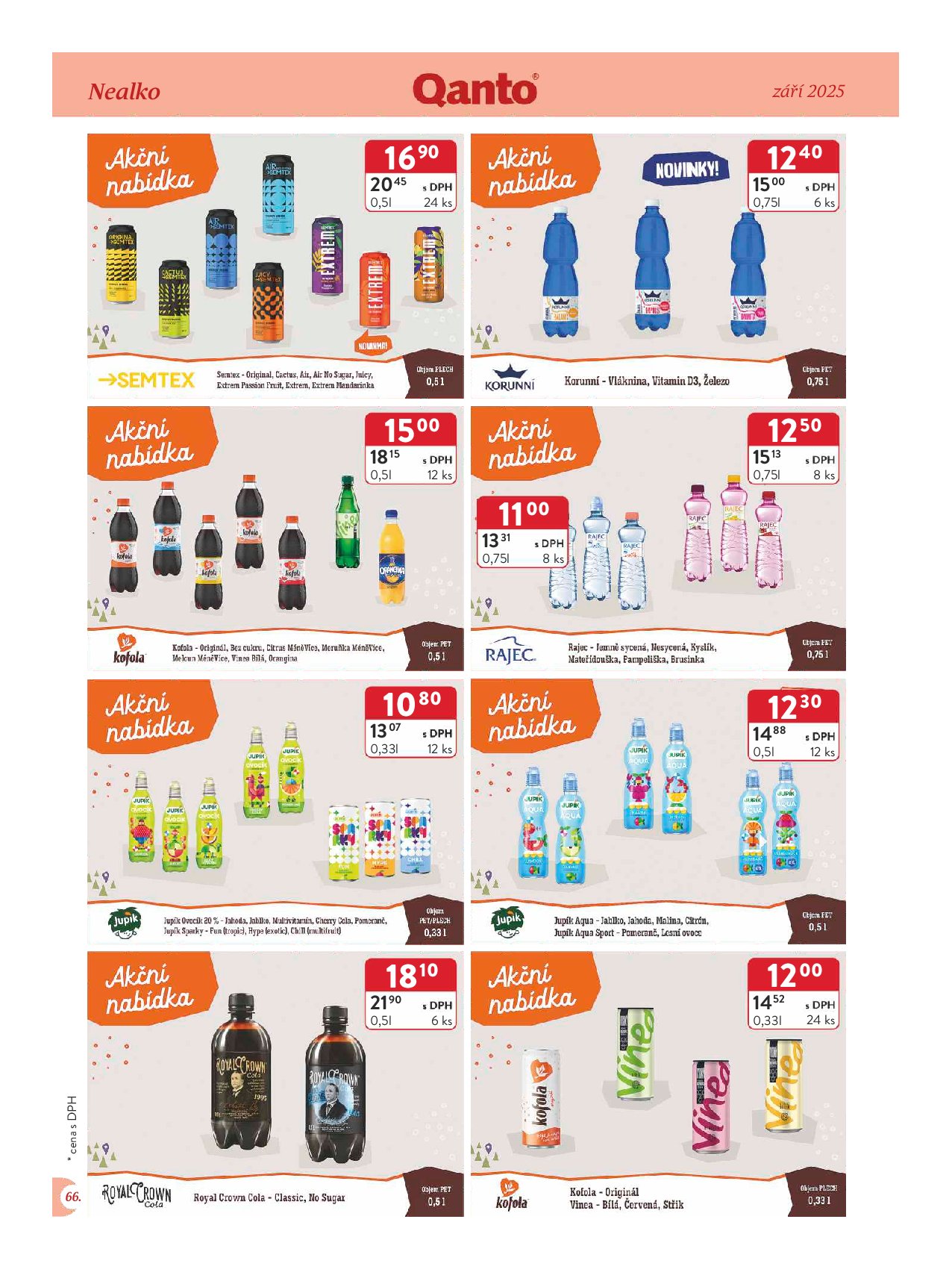 qanto - Leták Qanto - Velkooobchod od 01.09. do 30.09. - page: 66