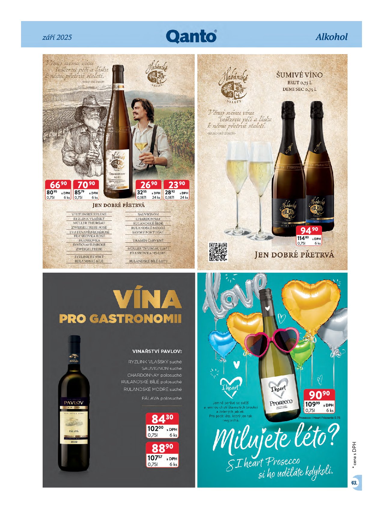 qanto - Leták Qanto - Velkooobchod od 01.09. do 30.09. - page: 43