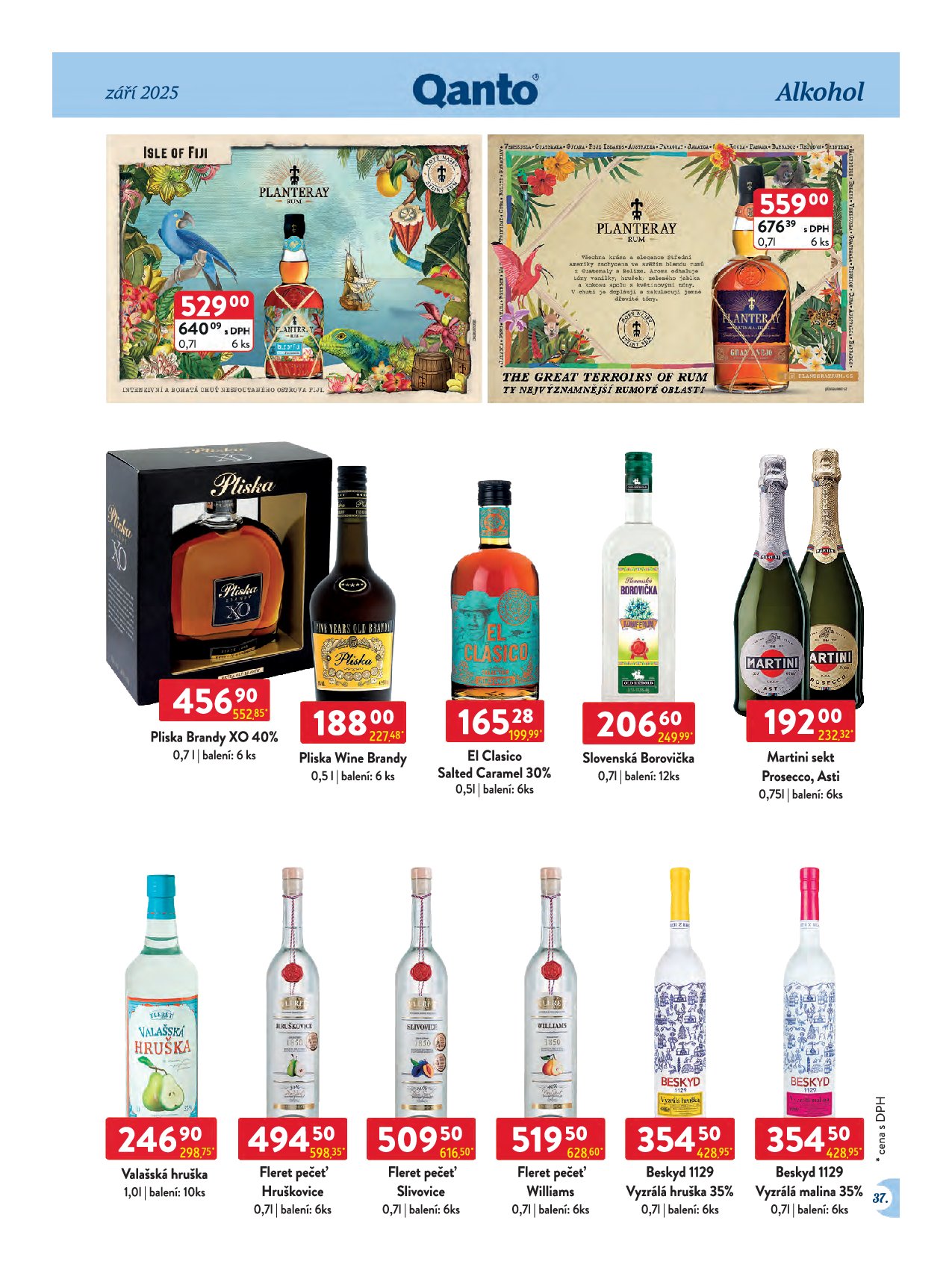 qanto - Leták Qanto - Velkooobchod od 01.09. do 30.09. - page: 37