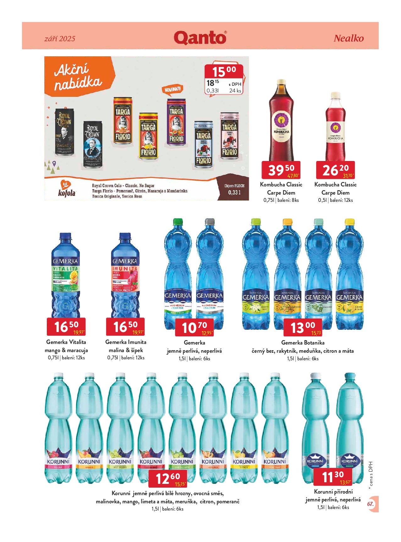 qanto - Leták Qanto - Velkooobchod od 01.09. do 30.09. - page: 67