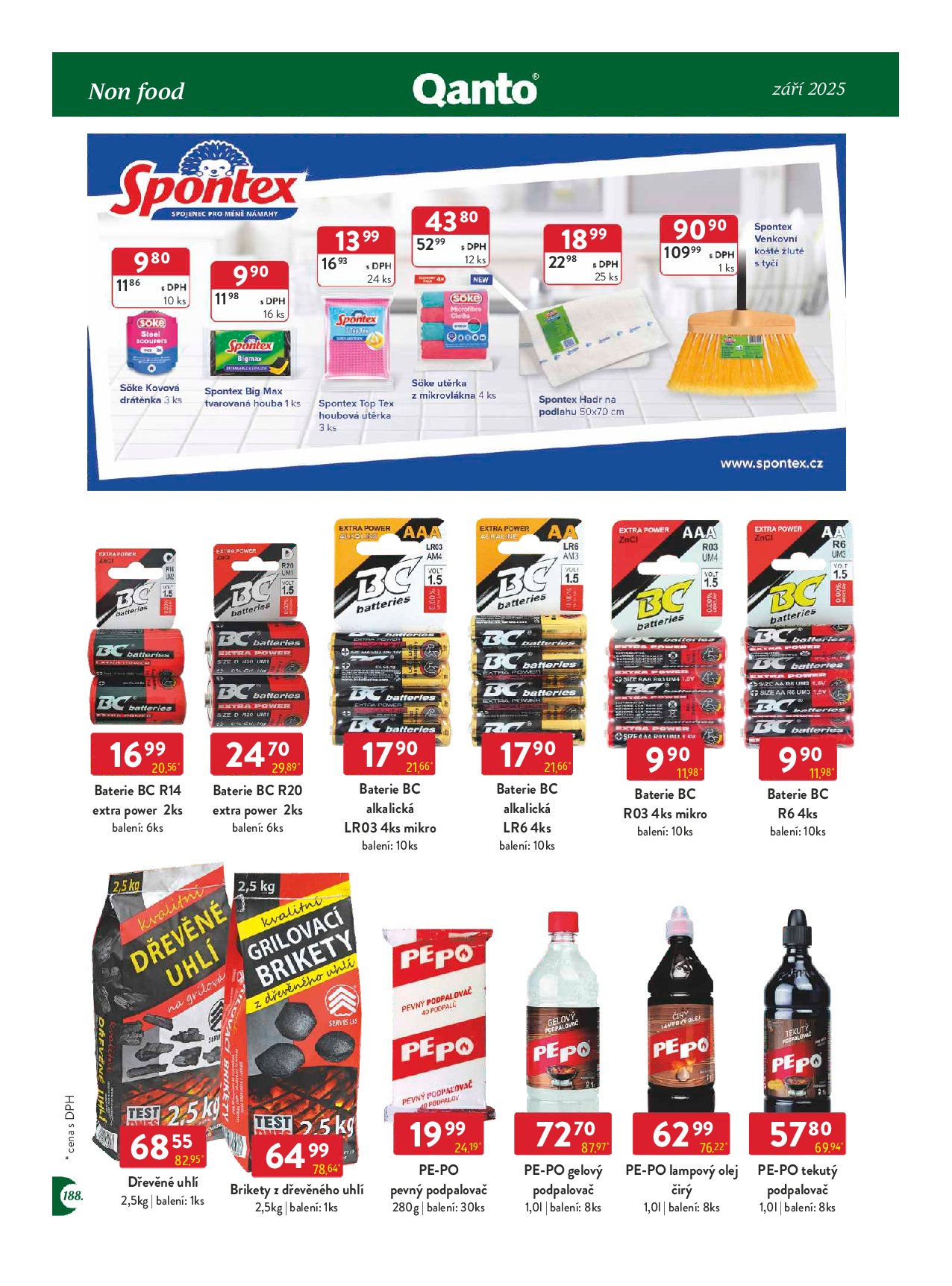 qanto - Leták Qanto - Velkooobchod od 01.09. do 30.09. - page: 188