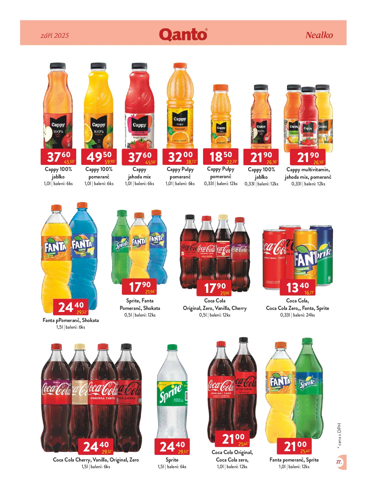 qanto - Leták Qanto - Velkooobchod od 01.09. do 30.09. - page: 77