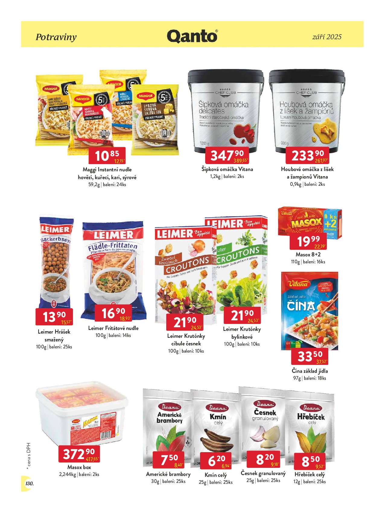 qanto - Leták Qanto - Velkooobchod od 01.09. do 30.09. - page: 130