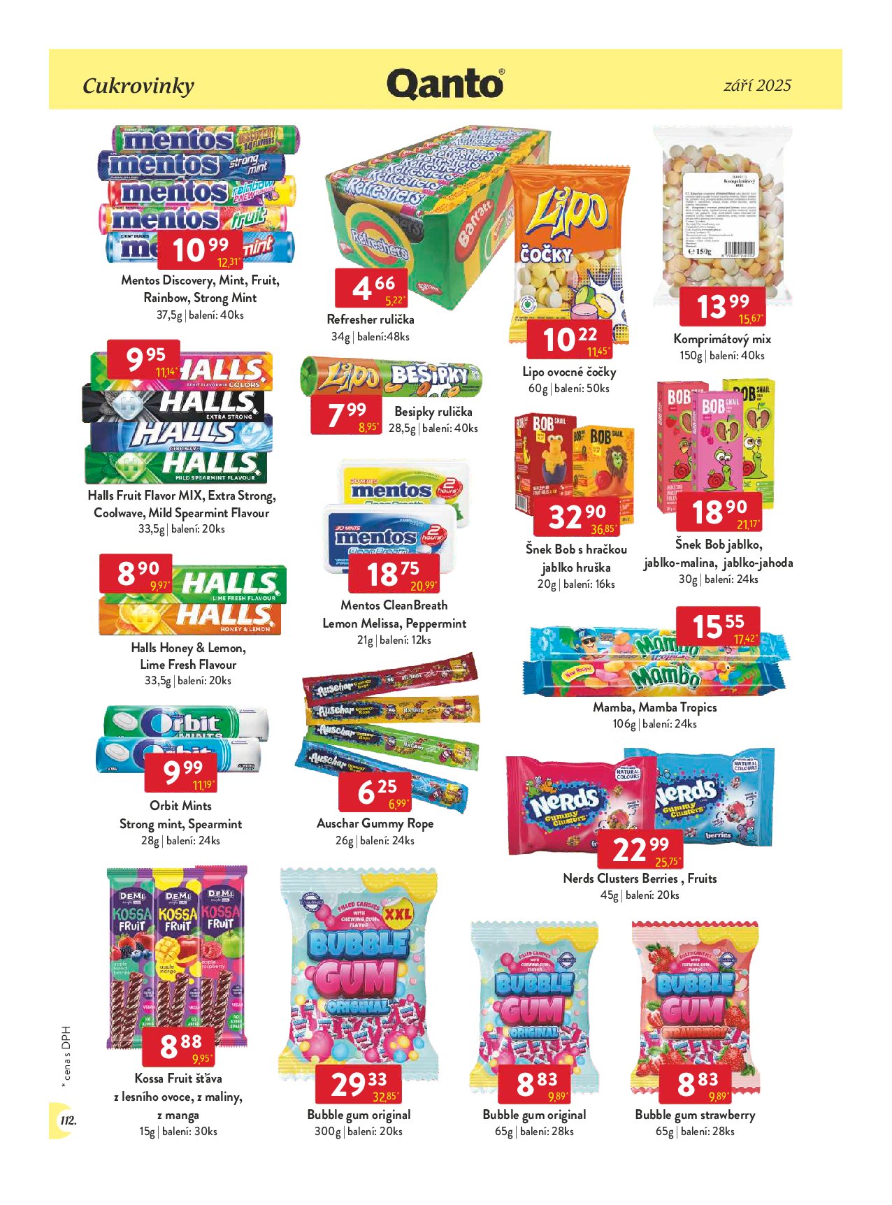 qanto - Leták Qanto - Velkooobchod od 01.09. do 30.09. - page: 112