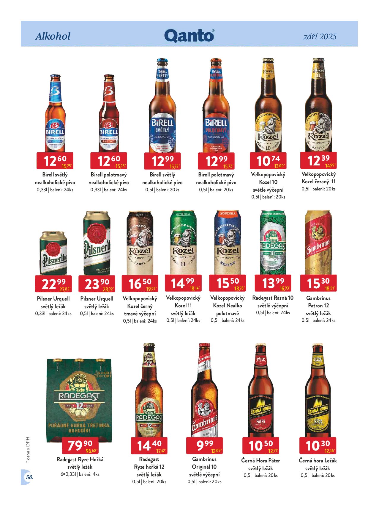 qanto - Leták Qanto - Velkooobchod od 01.09. do 30.09. - page: 58
