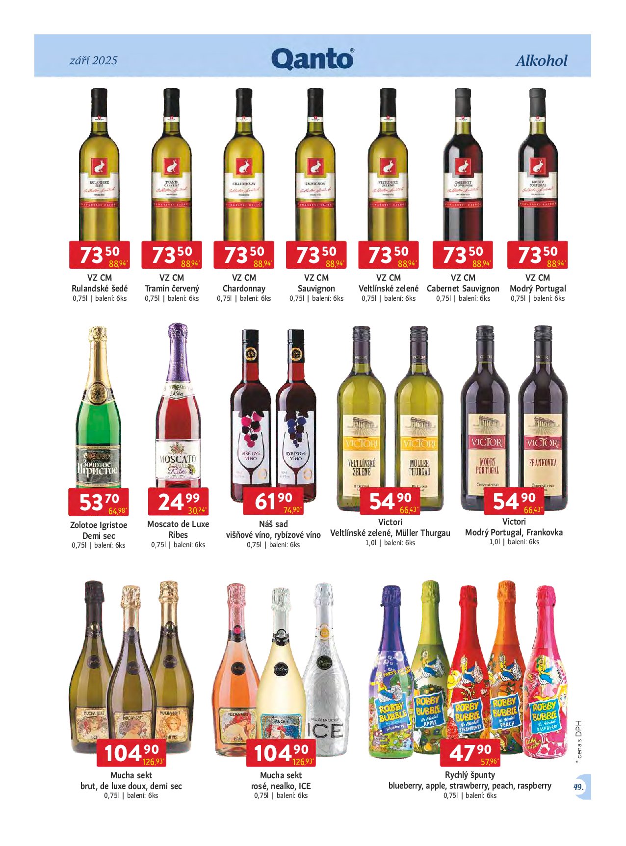 qanto - Leták Qanto - Velkooobchod od 01.09. do 30.09. - page: 49