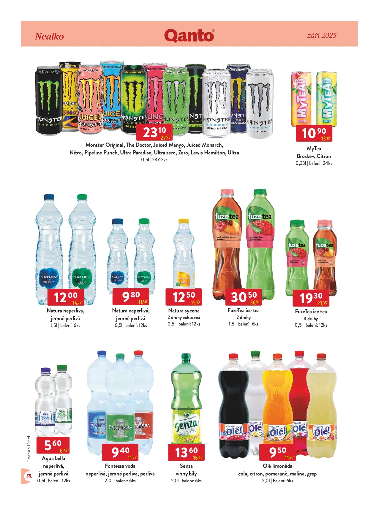 qanto - Leták Qanto - Velkooobchod od 01.09. do 30.09. - page: 78