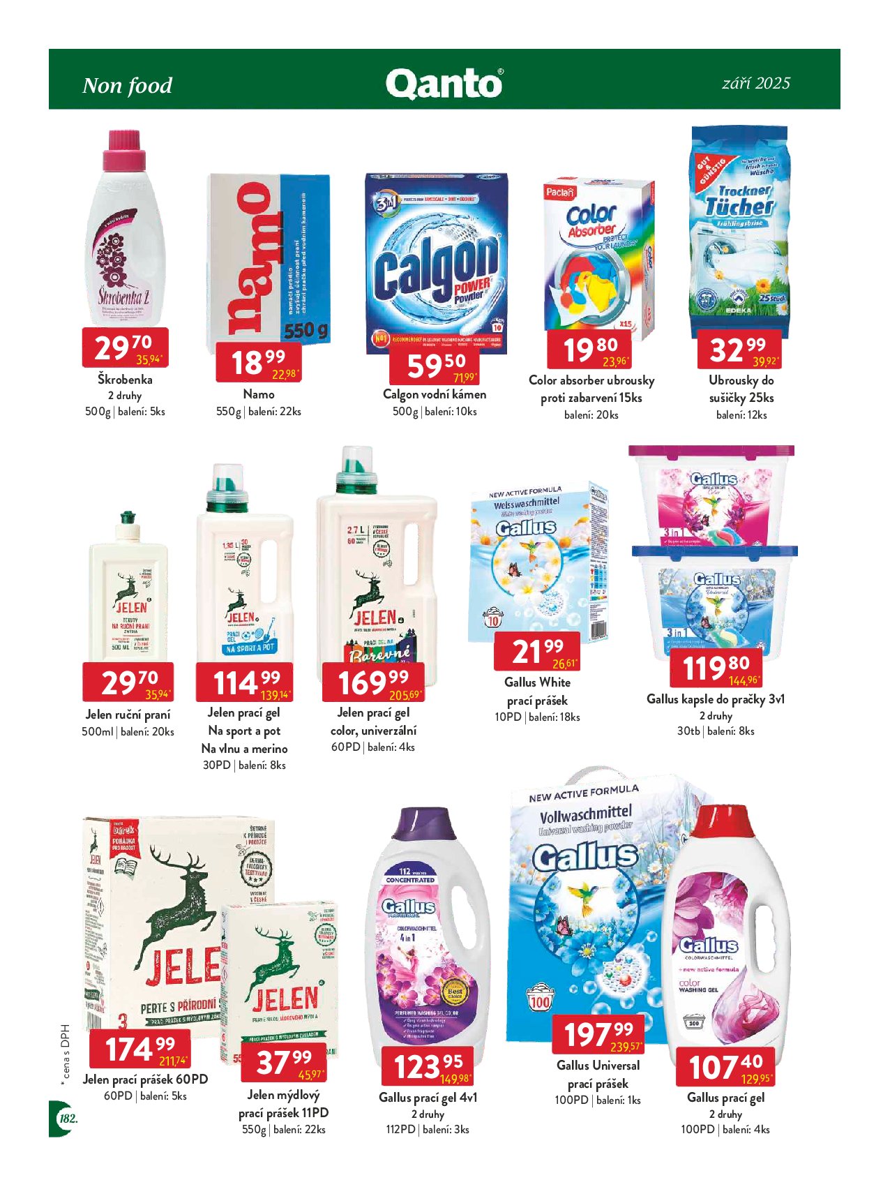 qanto - Leták Qanto - Velkooobchod od 01.09. do 30.09. - page: 182