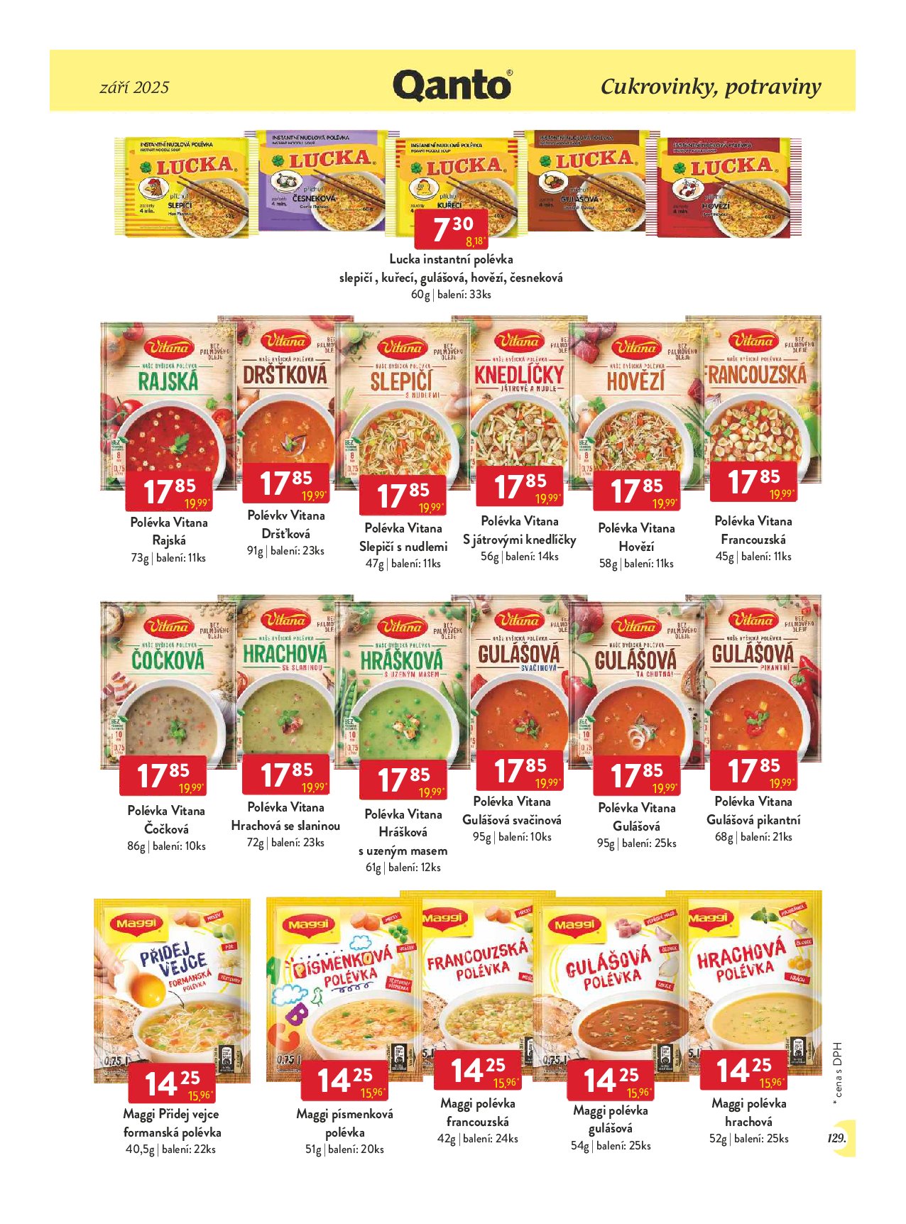 qanto - Leták Qanto - Velkooobchod od 01.09. do 30.09. - page: 129