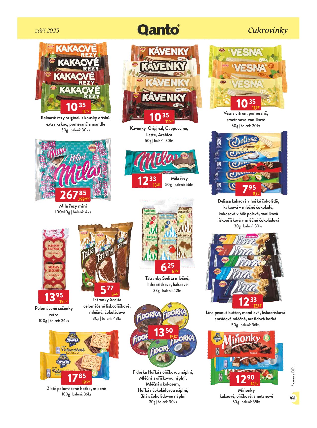 qanto - Leták Qanto - Velkooobchod od 01.09. do 30.09. - page: 105