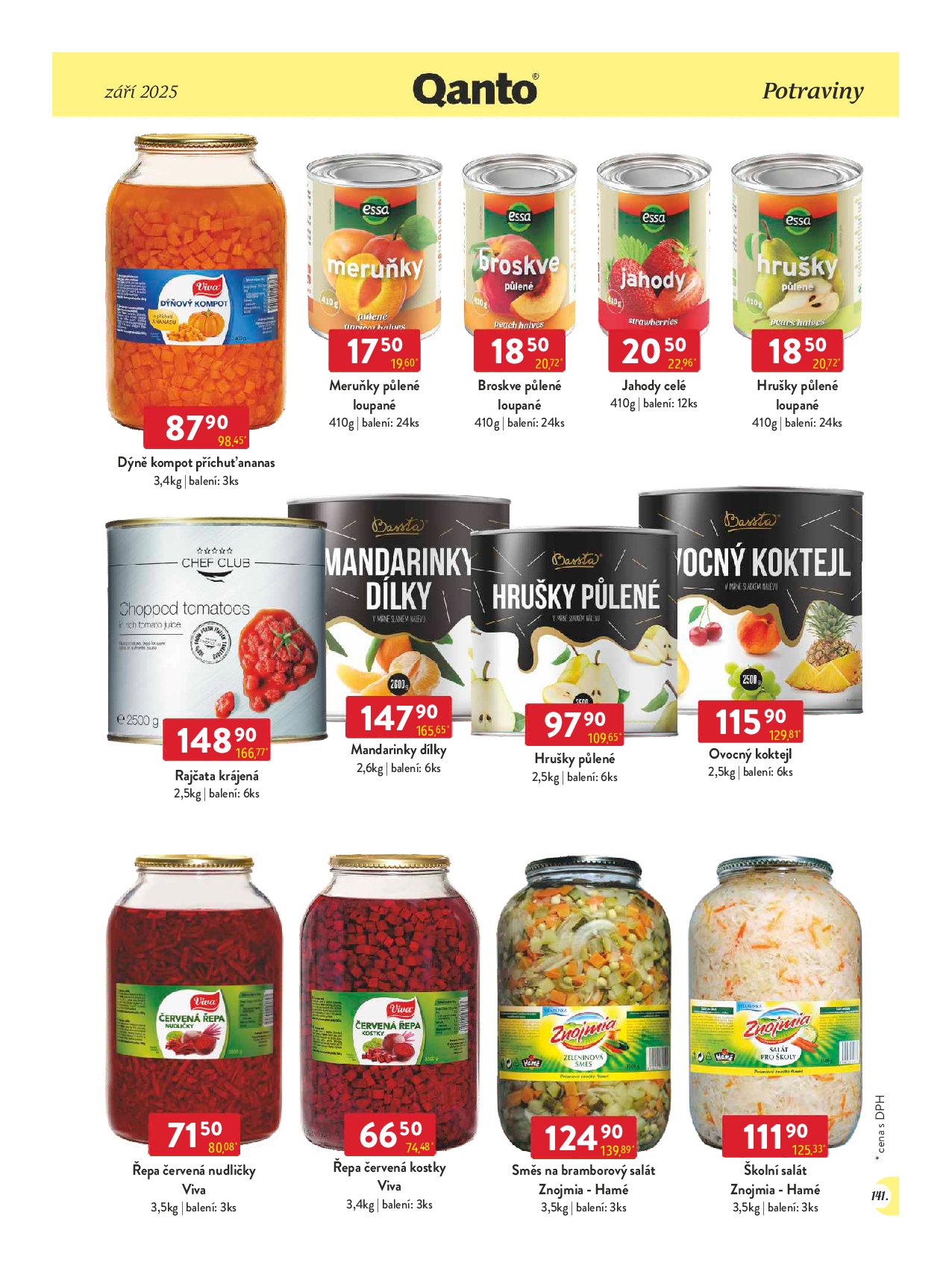 qanto - Leták Qanto - Velkooobchod od 01.09. do 30.09. - page: 141