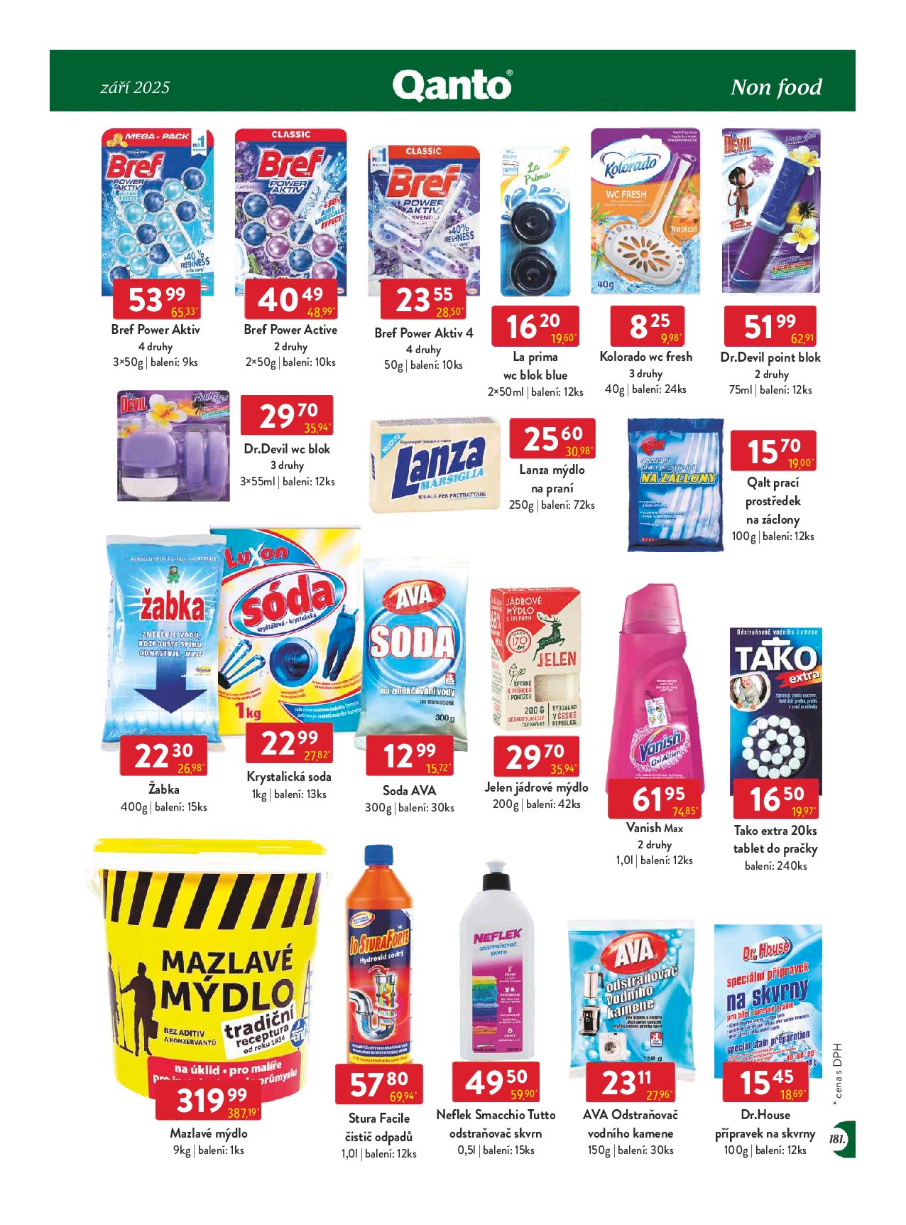 qanto - Leták Qanto - Velkooobchod od 01.09. do 30.09. - page: 181