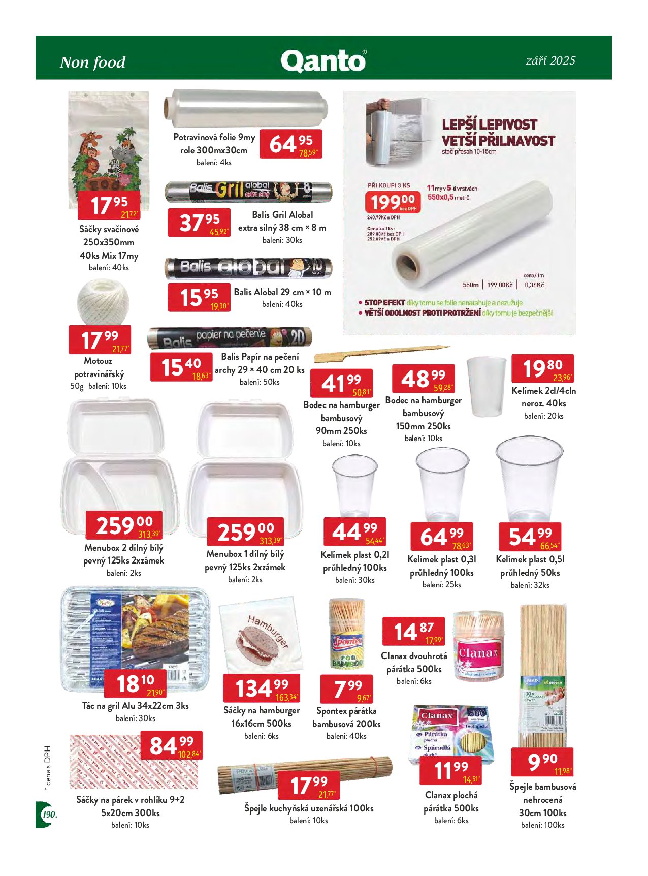 qanto - Leták Qanto - Velkooobchod od 01.09. do 30.09. - page: 190