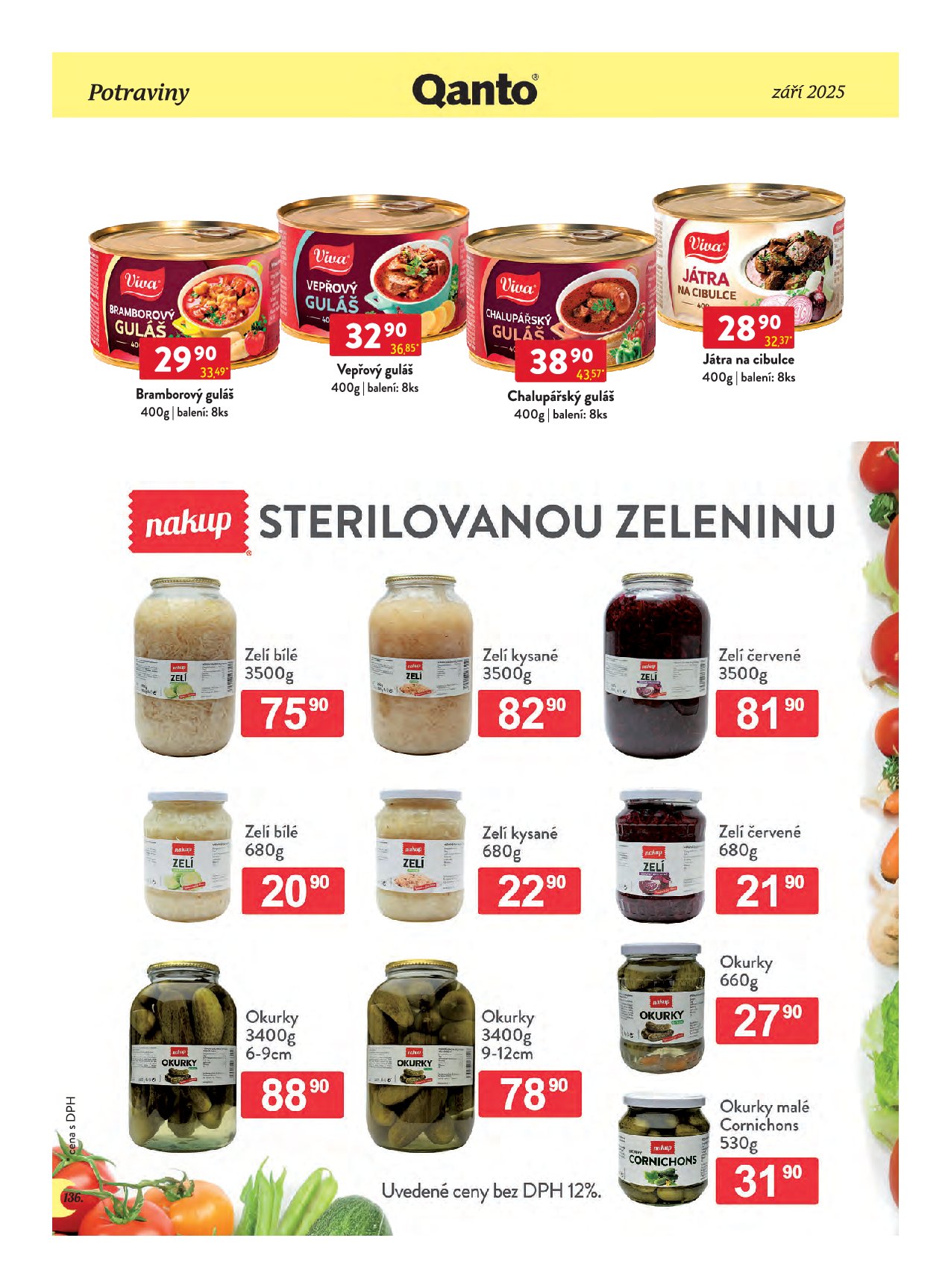 qanto - Leták Qanto - Velkooobchod od 01.09. do 30.09. - page: 136