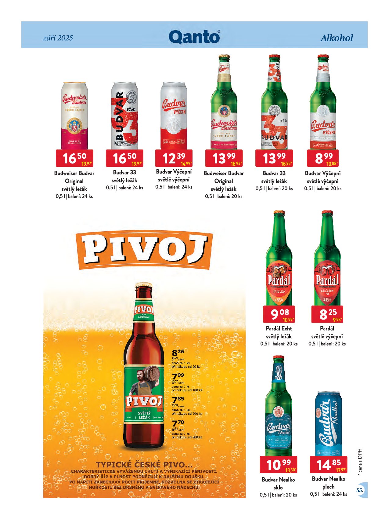 qanto - Leták Qanto - Velkooobchod od 01.09. do 30.09. - page: 55