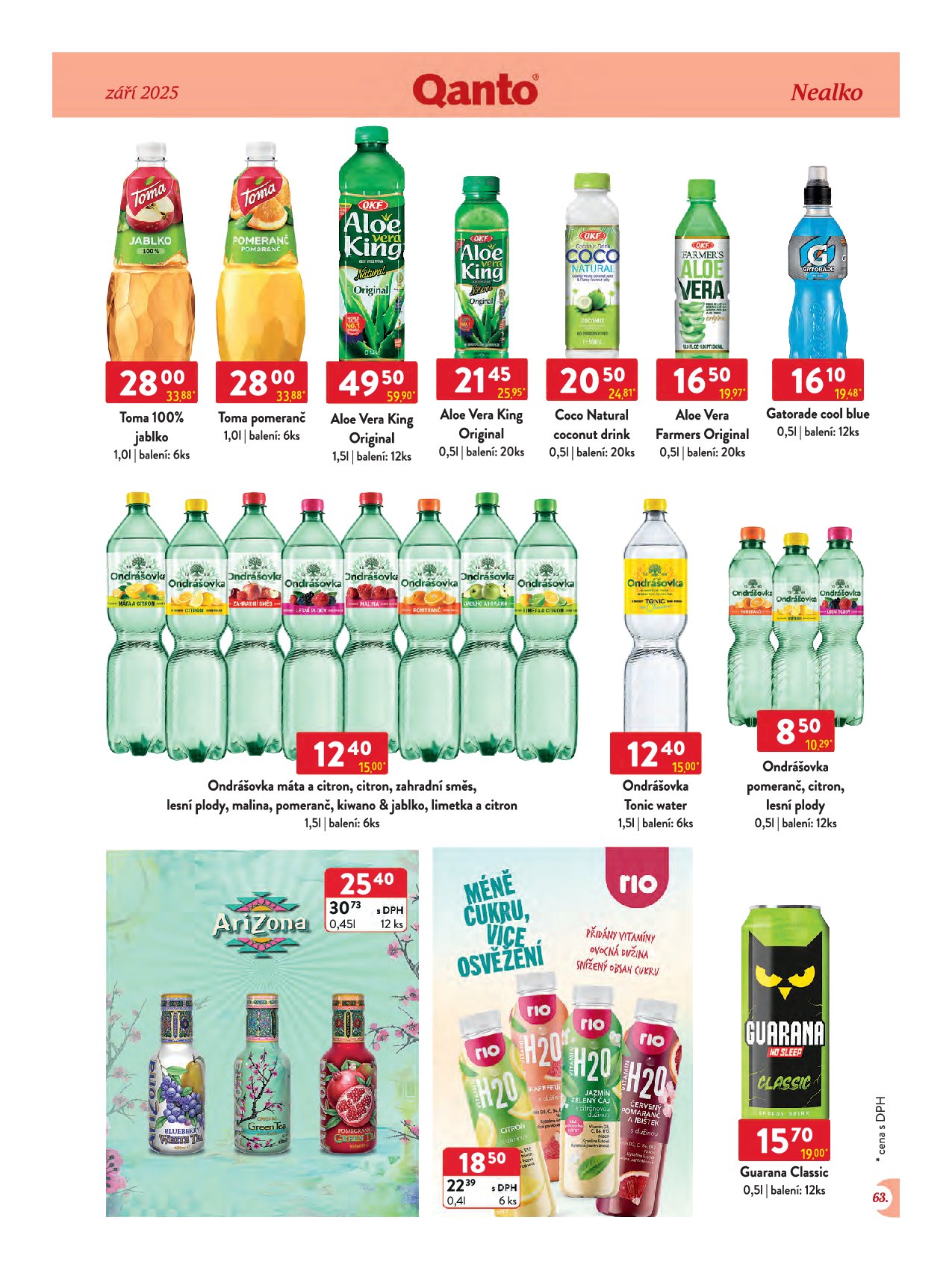 qanto - Leták Qanto - Velkooobchod od 01.09. do 30.09. - page: 63