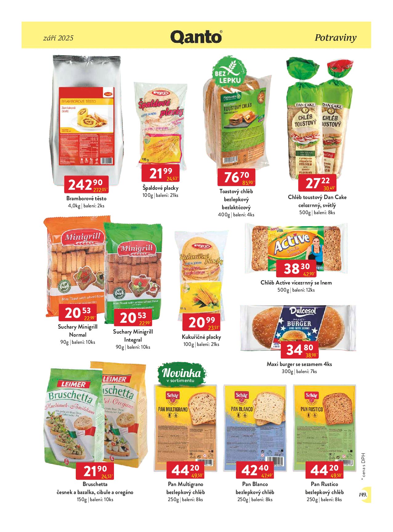 qanto - Leták Qanto - Velkooobchod od 01.09. do 30.09. - page: 149