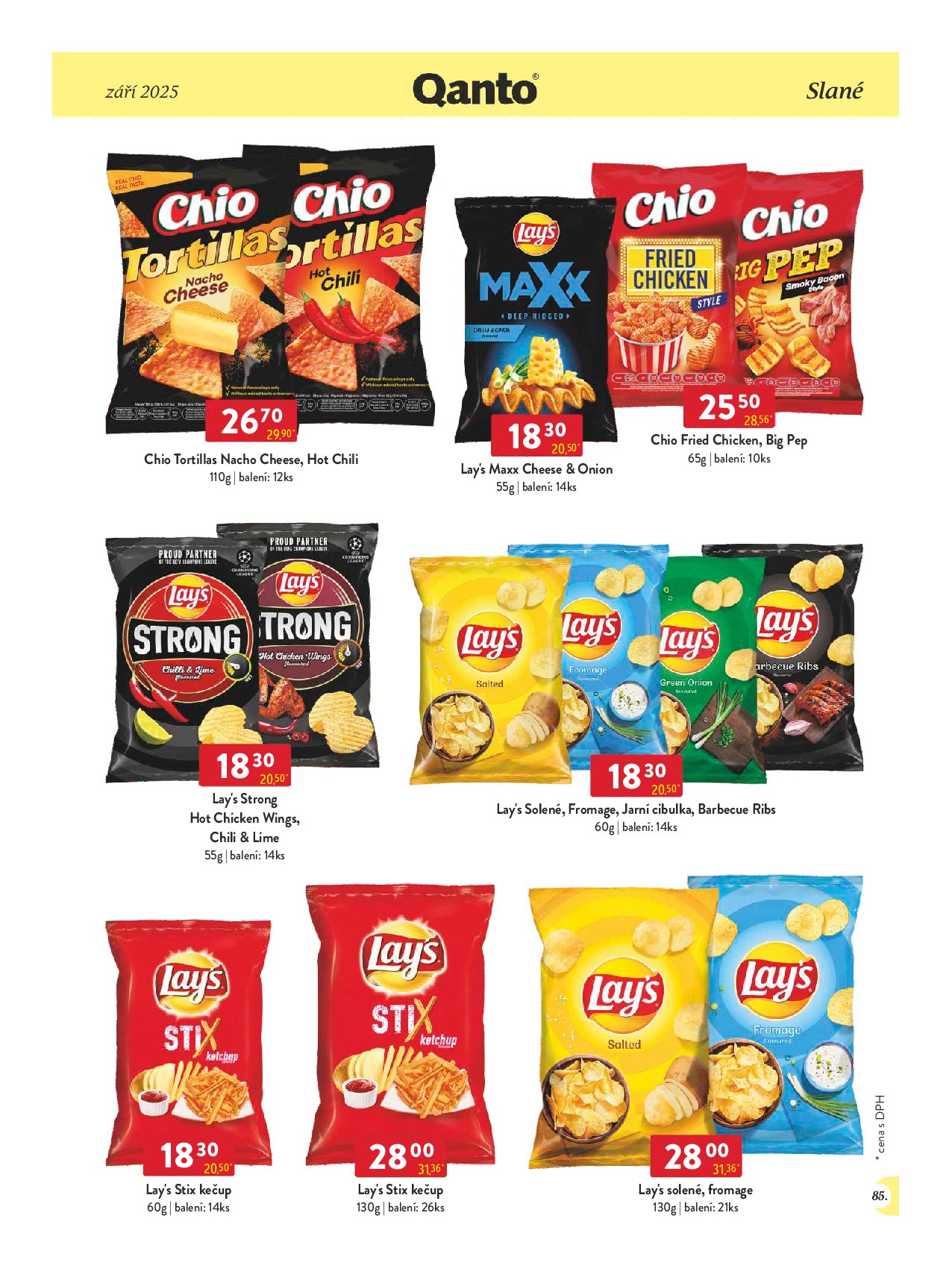 qanto - Leták Qanto - Velkooobchod od 01.09. do 30.09. - page: 85