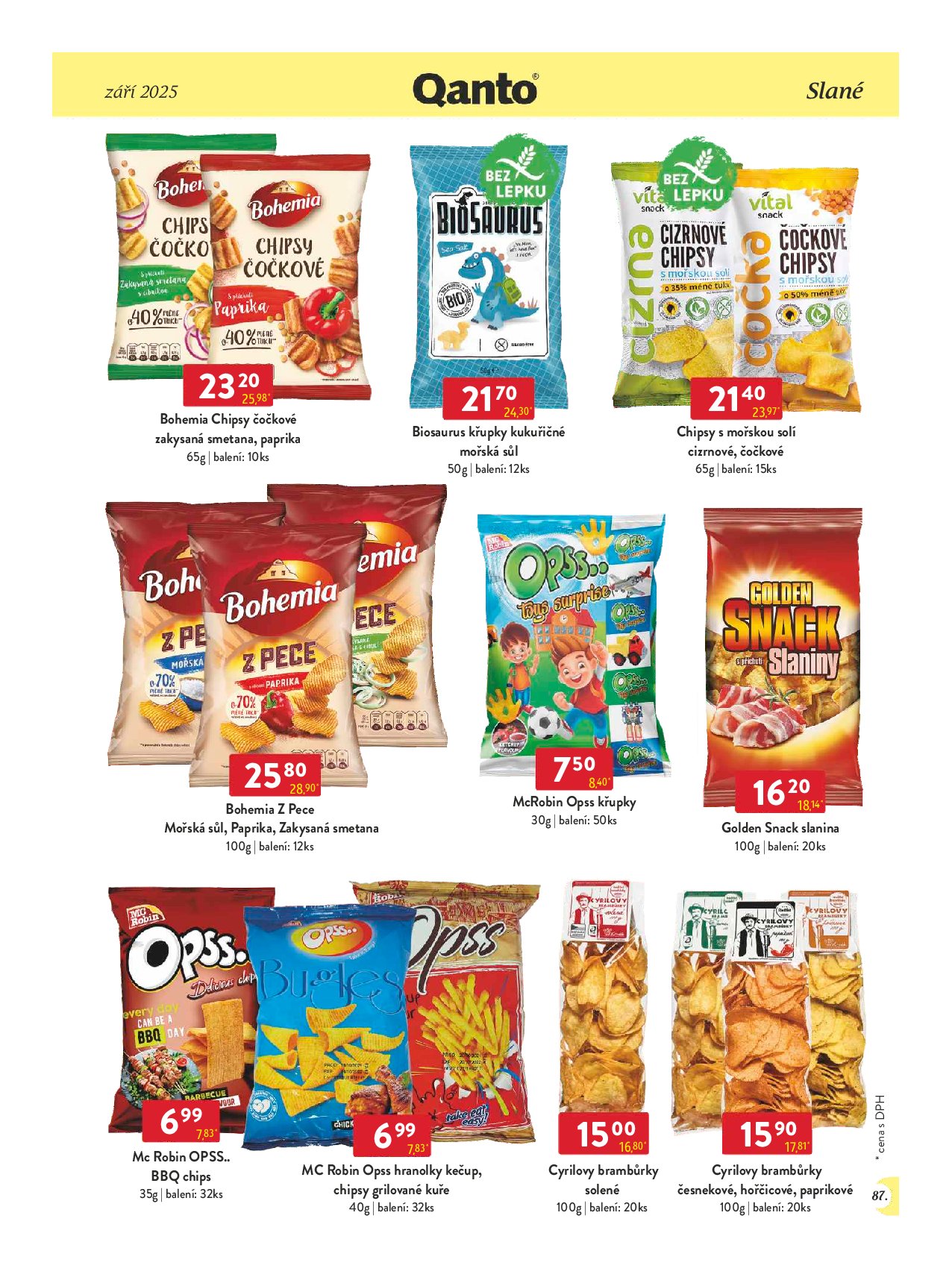 qanto - Leták Qanto - Velkooobchod od 01.09. do 30.09. - page: 87