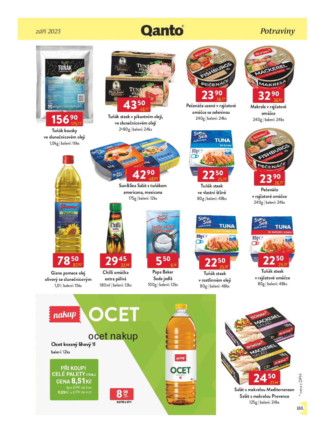 qanto - Leták Qanto - Velkooobchod od 01.09. do 30.09. - page: 133