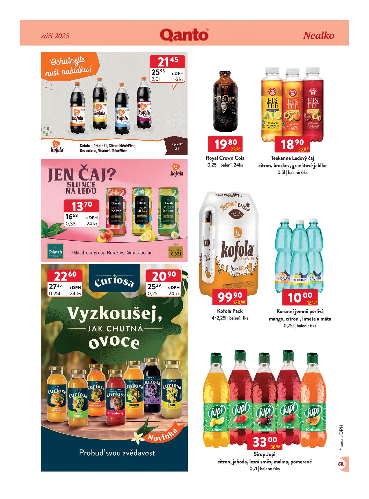 qanto - Leták Qanto - Velkooobchod od 01.09. do 30.09. - page: 65