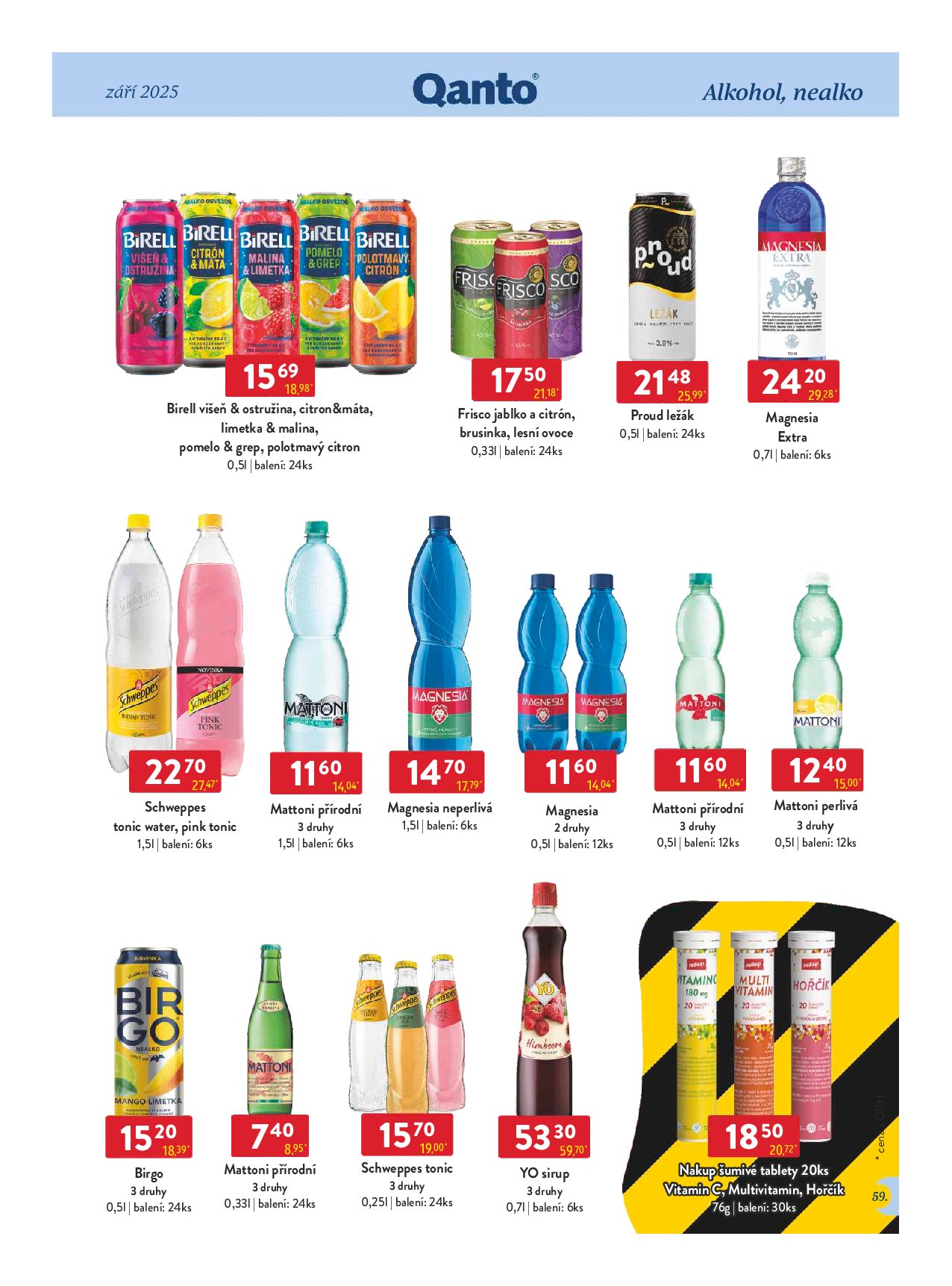 qanto - Leták Qanto - Velkooobchod od 01.09. do 30.09. - page: 59