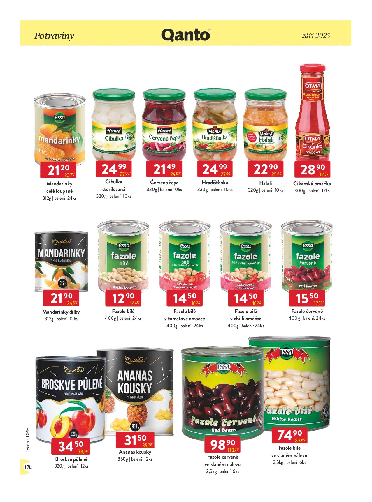 qanto - Leták Qanto - Velkooobchod od 01.09. do 30.09. - page: 140