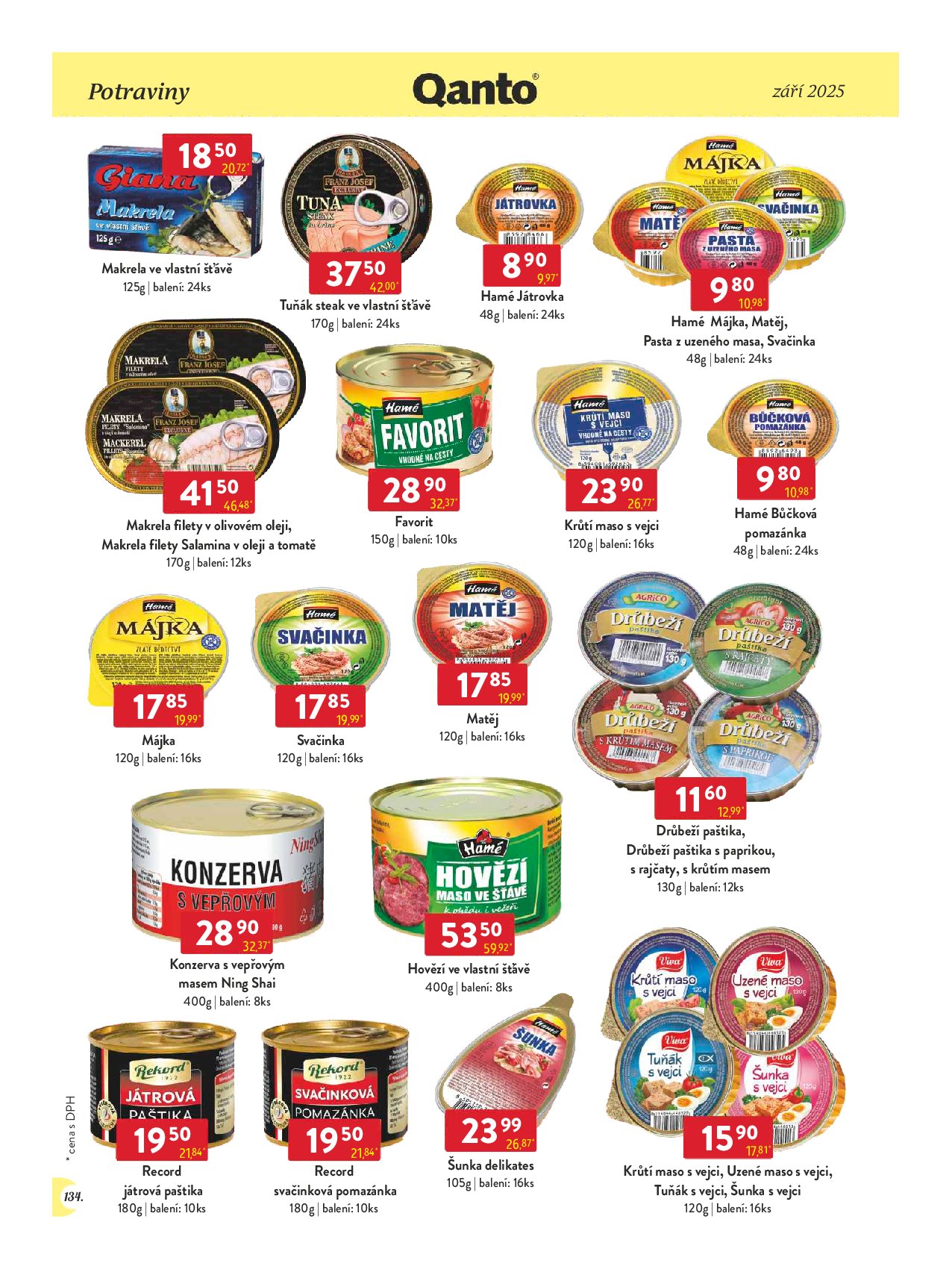 qanto - Leták Qanto - Velkooobchod od 01.09. do 30.09. - page: 134
