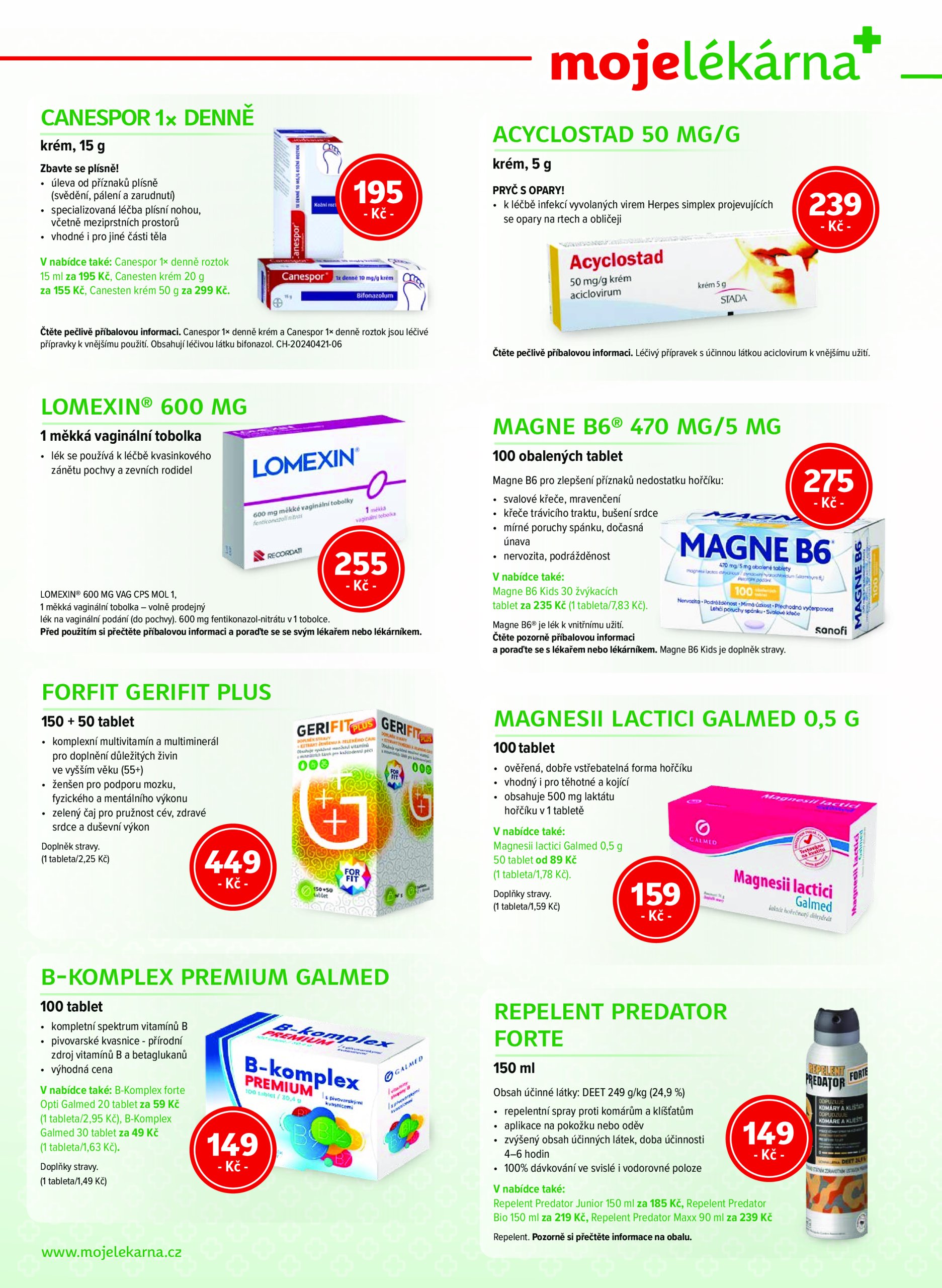 moje-lekarna - Leták Moje lékarna od 12.07. do 31.08. - page: 6