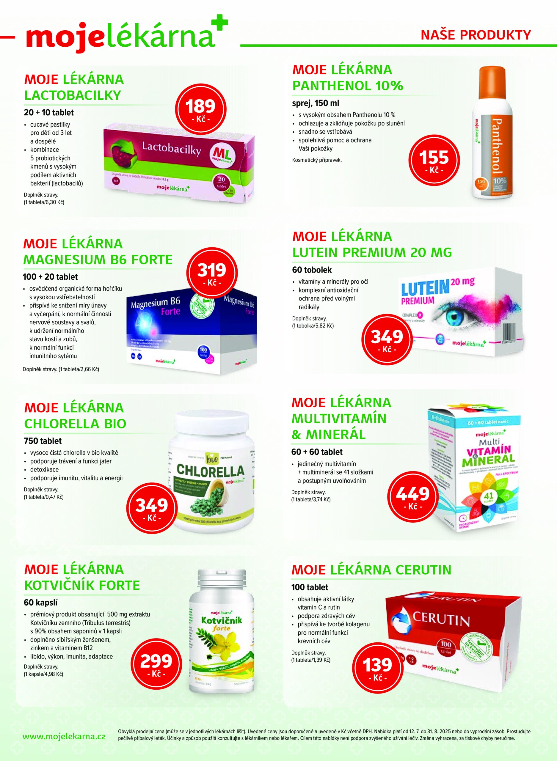 moje-lekarna - Leták Moje lékarna od 12.07. do 31.08. - page: 12